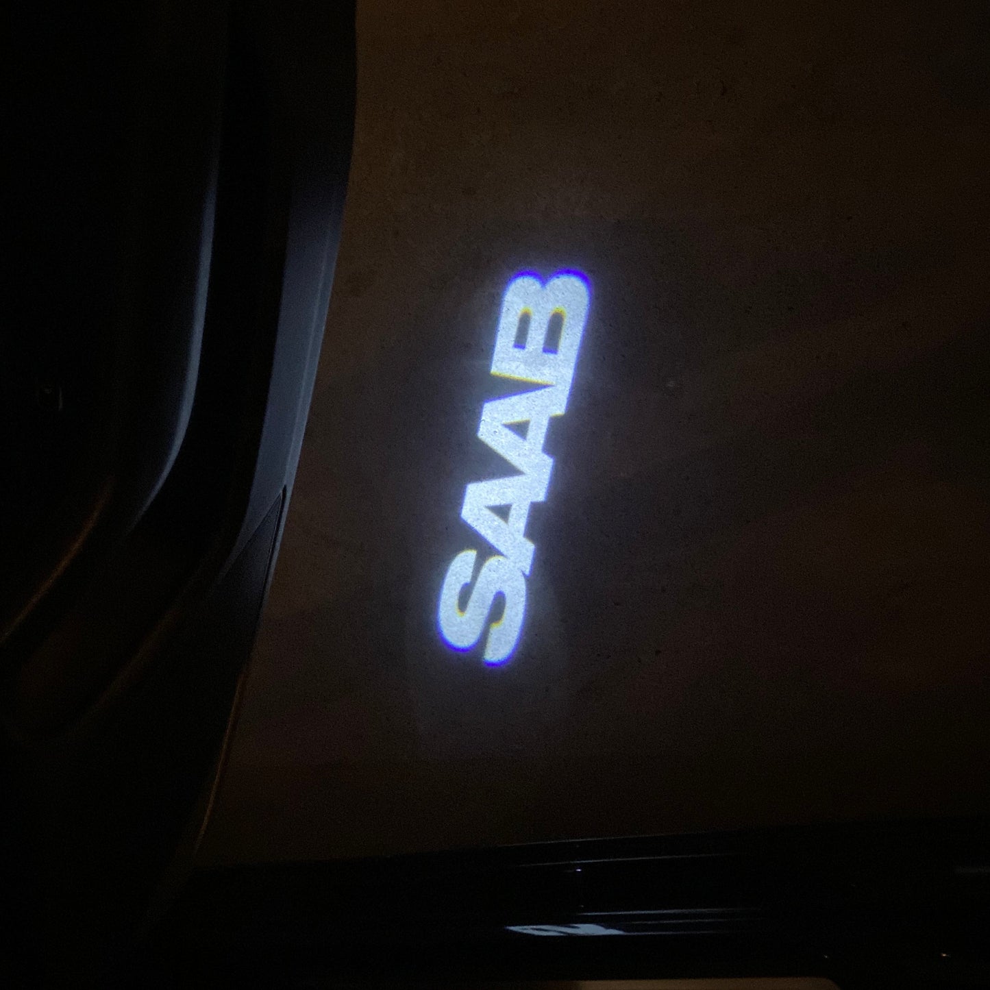 SAAB Original LOGO PROJECROTR LIGHTS Nr.2508 (quantity 1 = 1 sets/2 door lights)