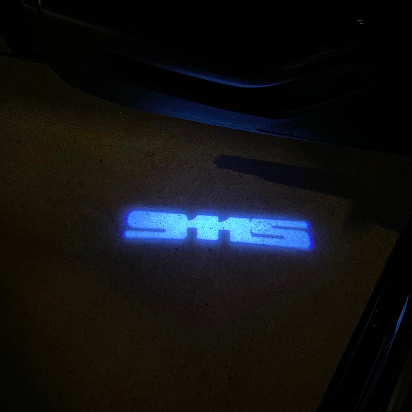 PORSCHE 911 LOGO PROJECTOT LIGHTS Nr.71 (quantity 1 = 2 Logo Film / 2 door lights)