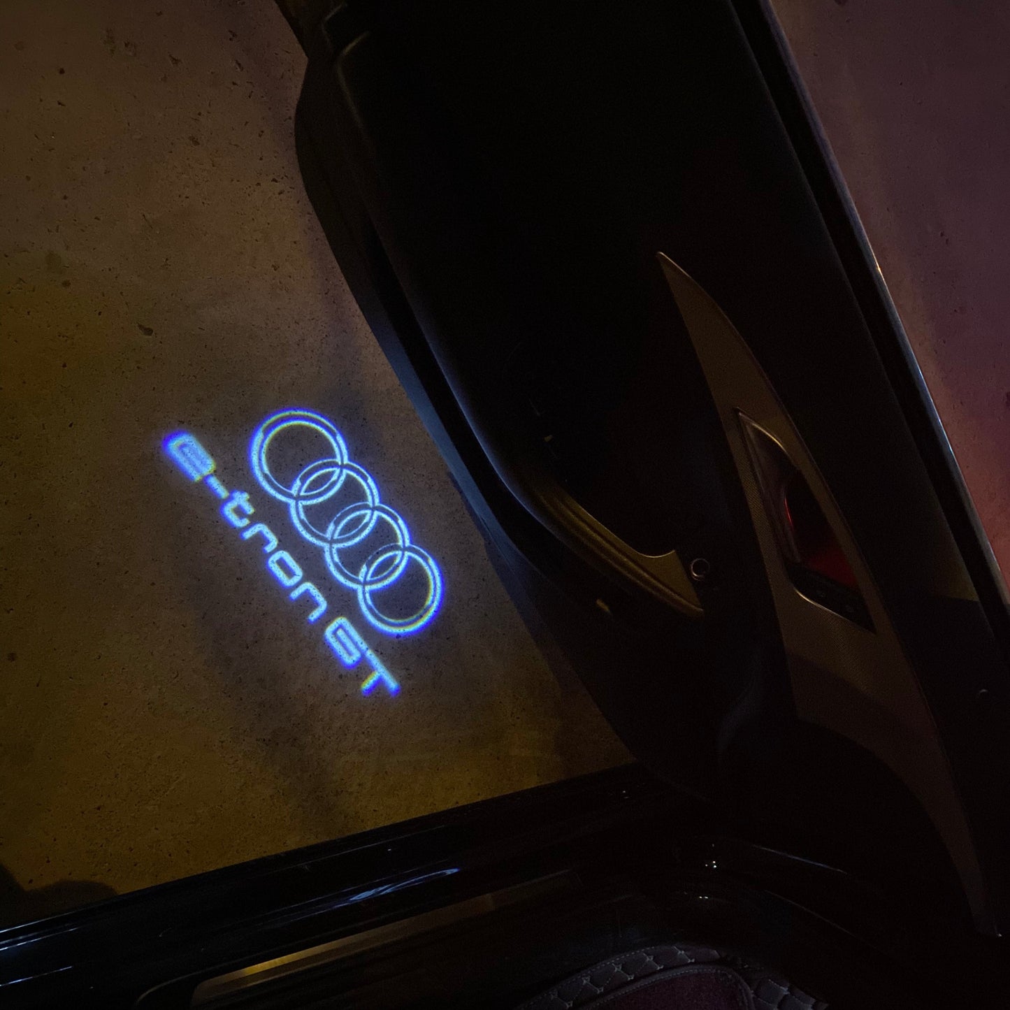 AUDI E-TRON GT LOGO PROJECTOT LIGHTS Nr.3710