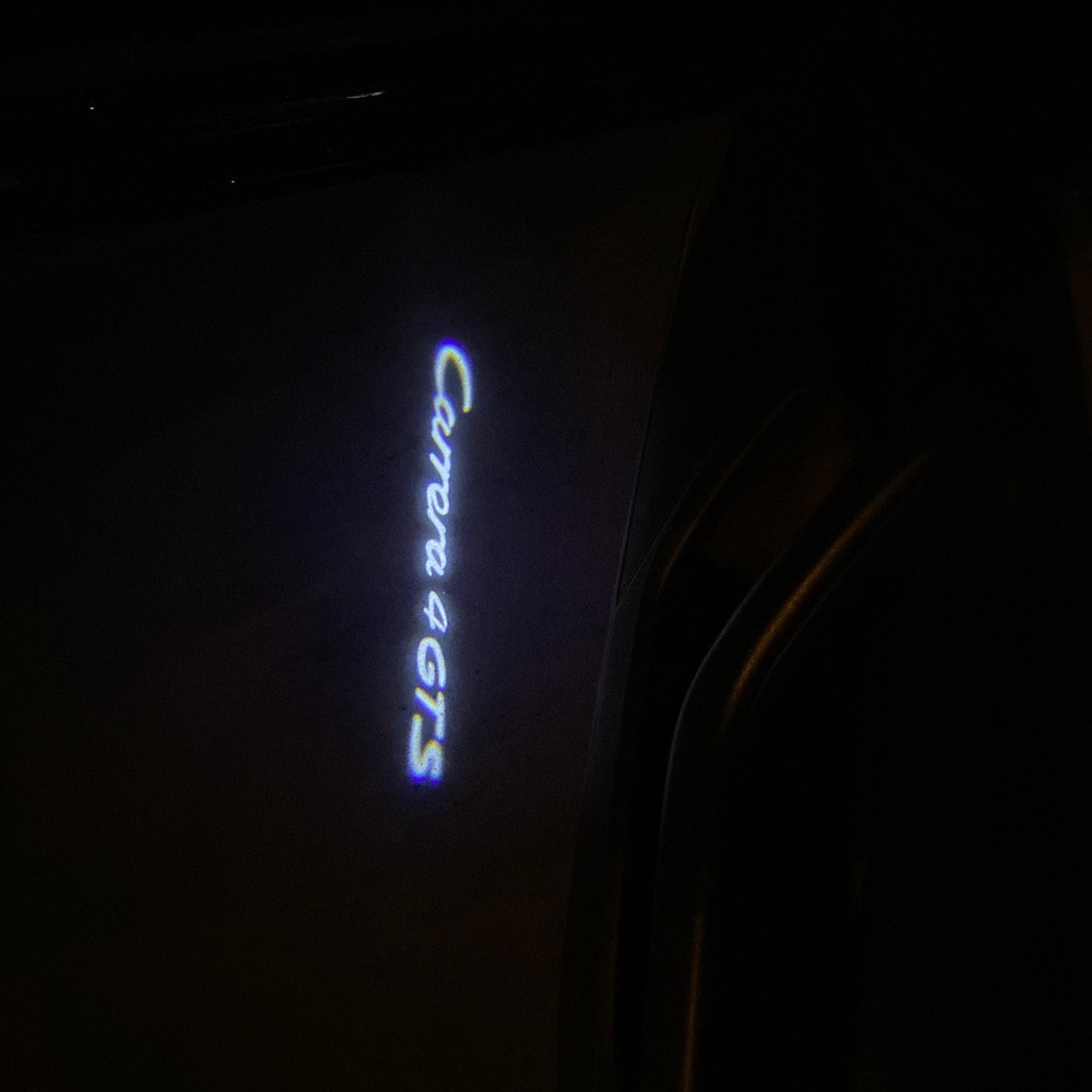 PORSCHE Carrera LOGO PROJECTOT LIGHTS Nr.8085 (quantity 1 = 2 Logo Film / 2 door lights)