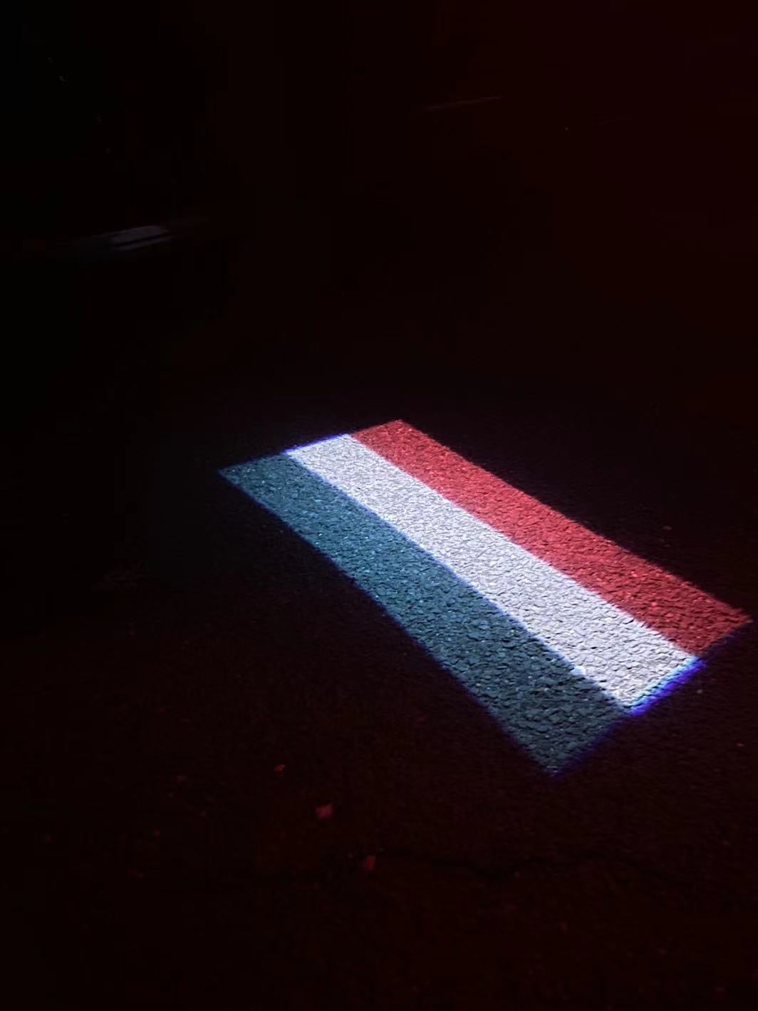 Netherlands het Koninkrijk der Nederlanden National Flag logo door lights (quantity 1 = 1 sets / 2 logo film / Can replace of lights other logos )