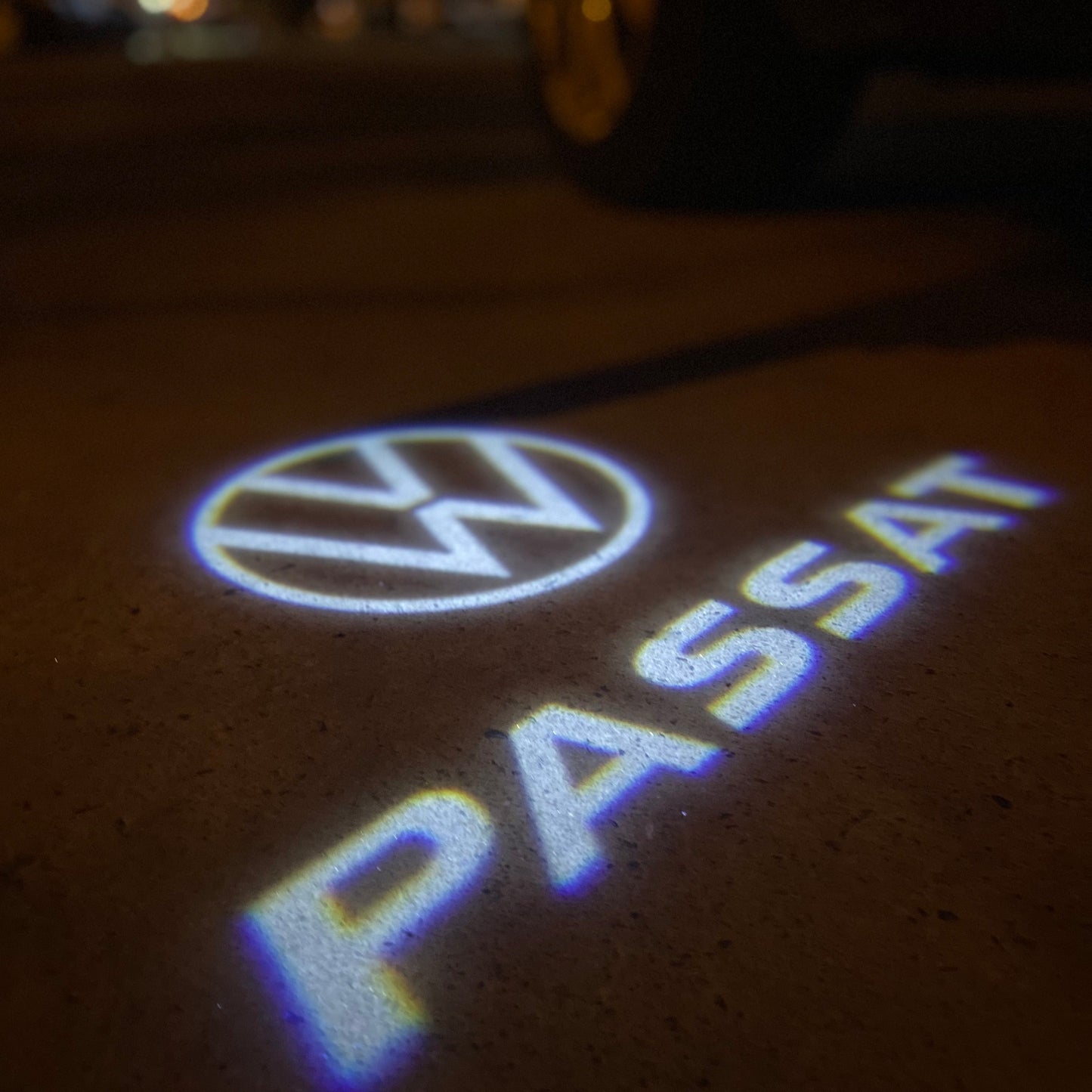 Volkswagen Door lights Passat Logo Nr. 2JK9 (quantity 1 = 2 Logo Films /2 door lights)