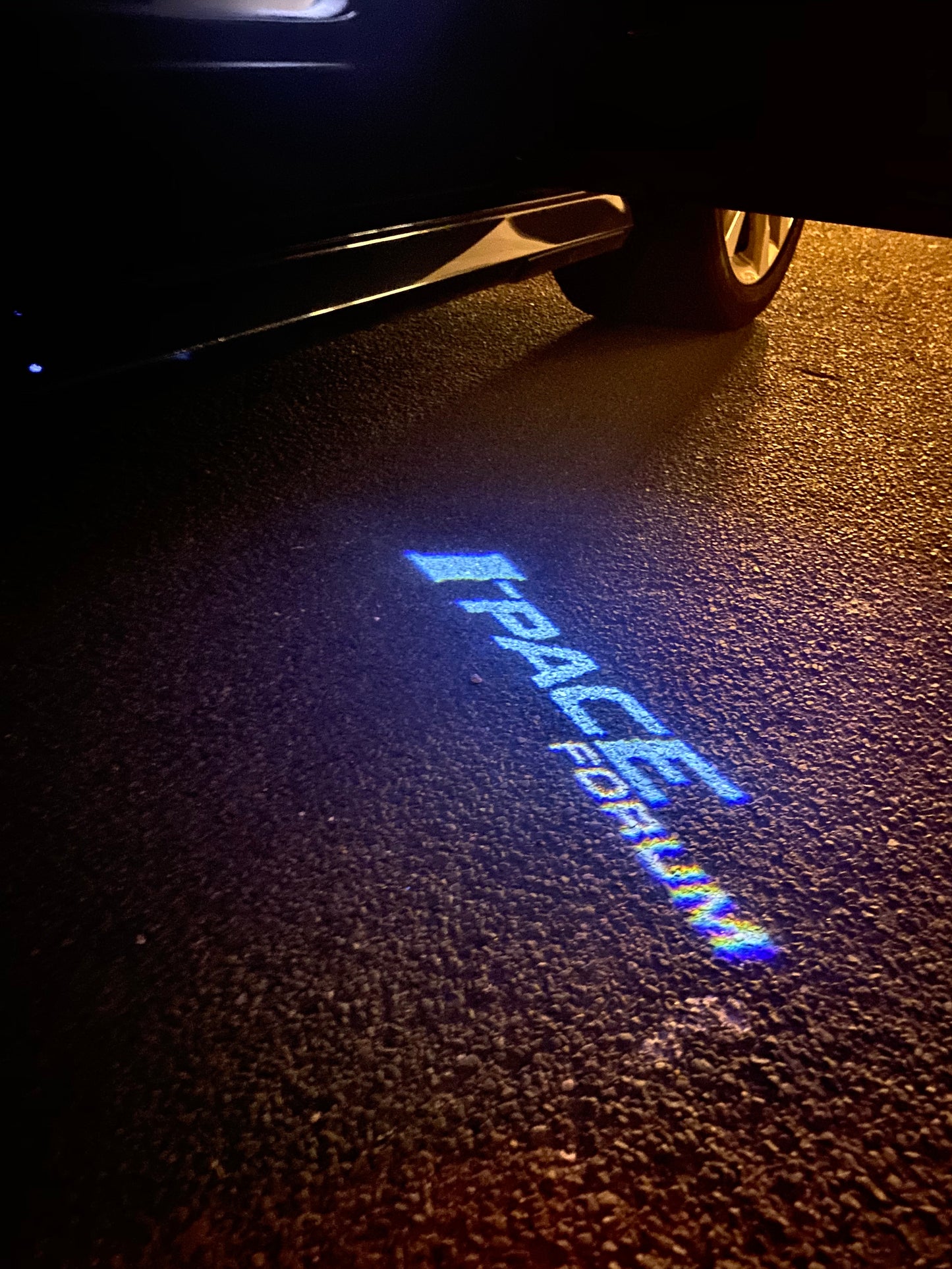 JAGUAR I PACE LOGO PROJECROTR LIGHTS Nr.118 (quantity 1 = 1 sets/2 door lights)