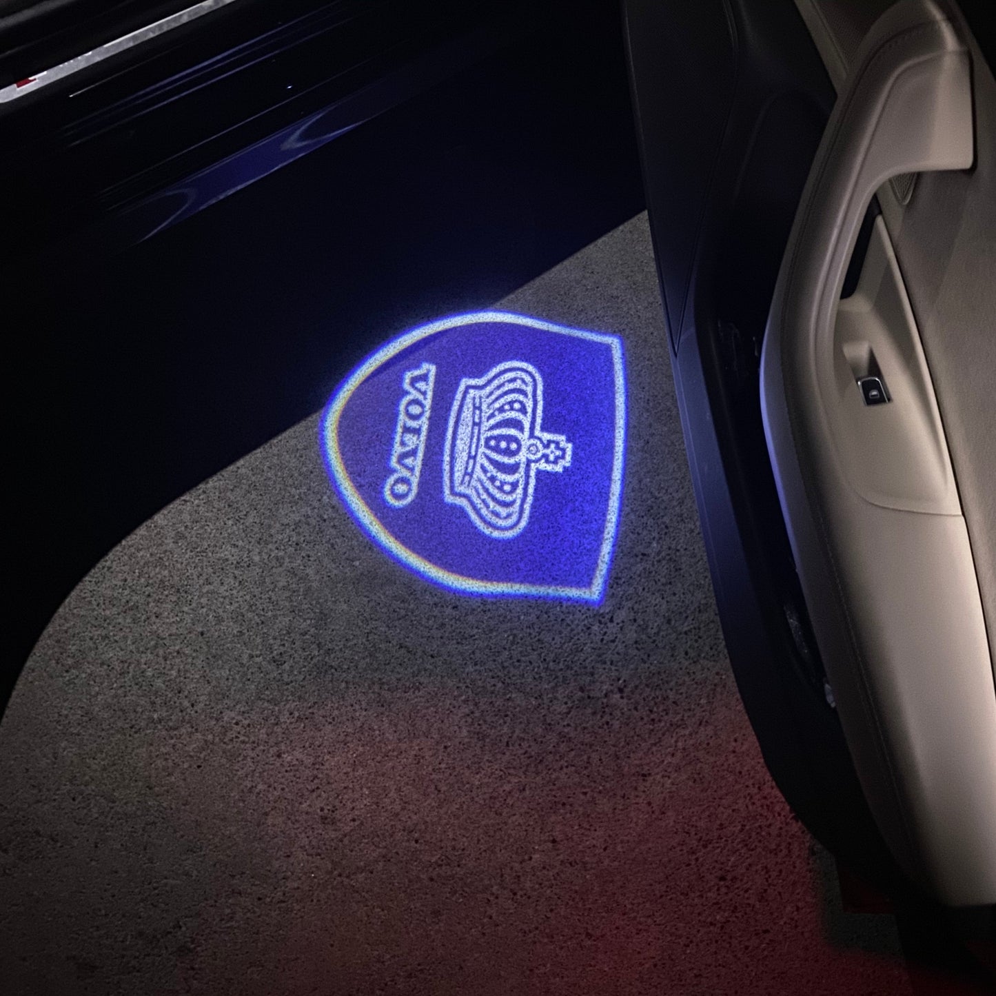 Volvo Original LOGO PROJECROTR LIGHTS Nr.86 (quantity 1 = 2 Logo Film / 2 door lights)