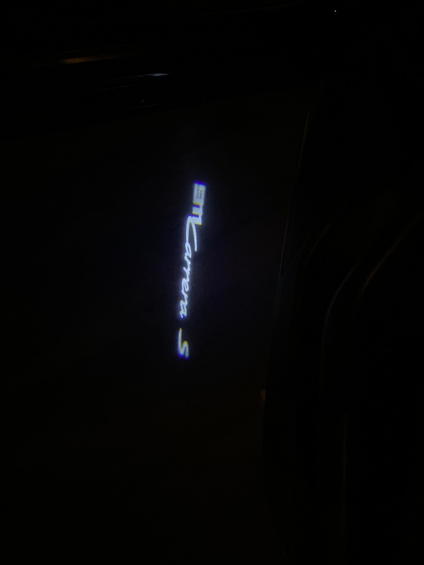 PORSCHE Carrera LOGO PROJECTOT LIGHTS Nr.8084(quantity 1 = 2 Logo Film / 2 door lights)