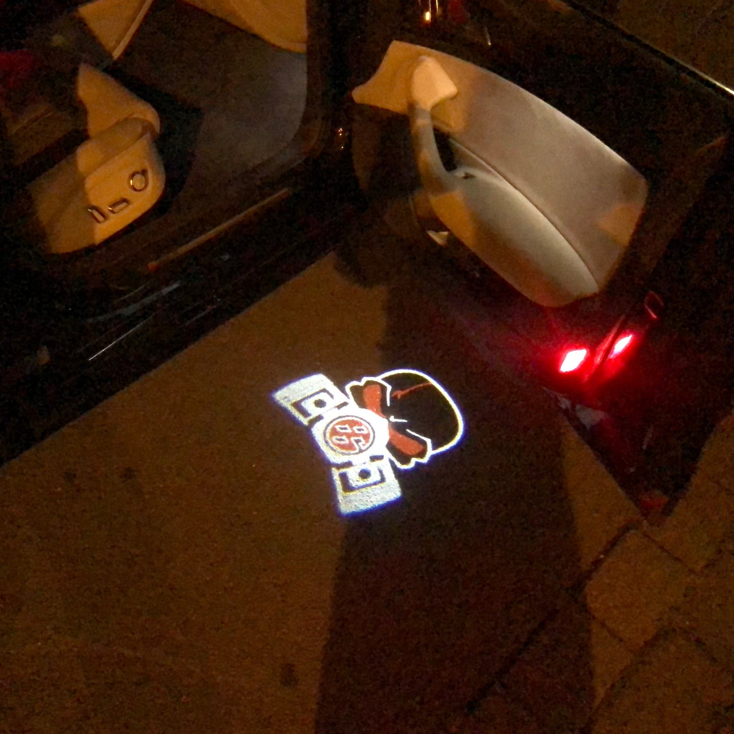 TOYOTA GT86 LOGO PROJECROTR LIGHTS Nr.01 Logo ( quantity 1 = 1 sets/2 door lights)