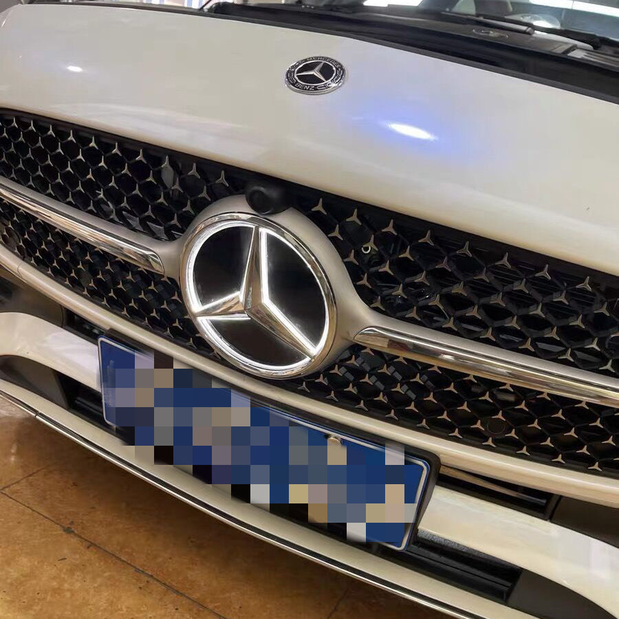 MERCEDES BENZ Front Grill Logo LED with dznamic indicator 02