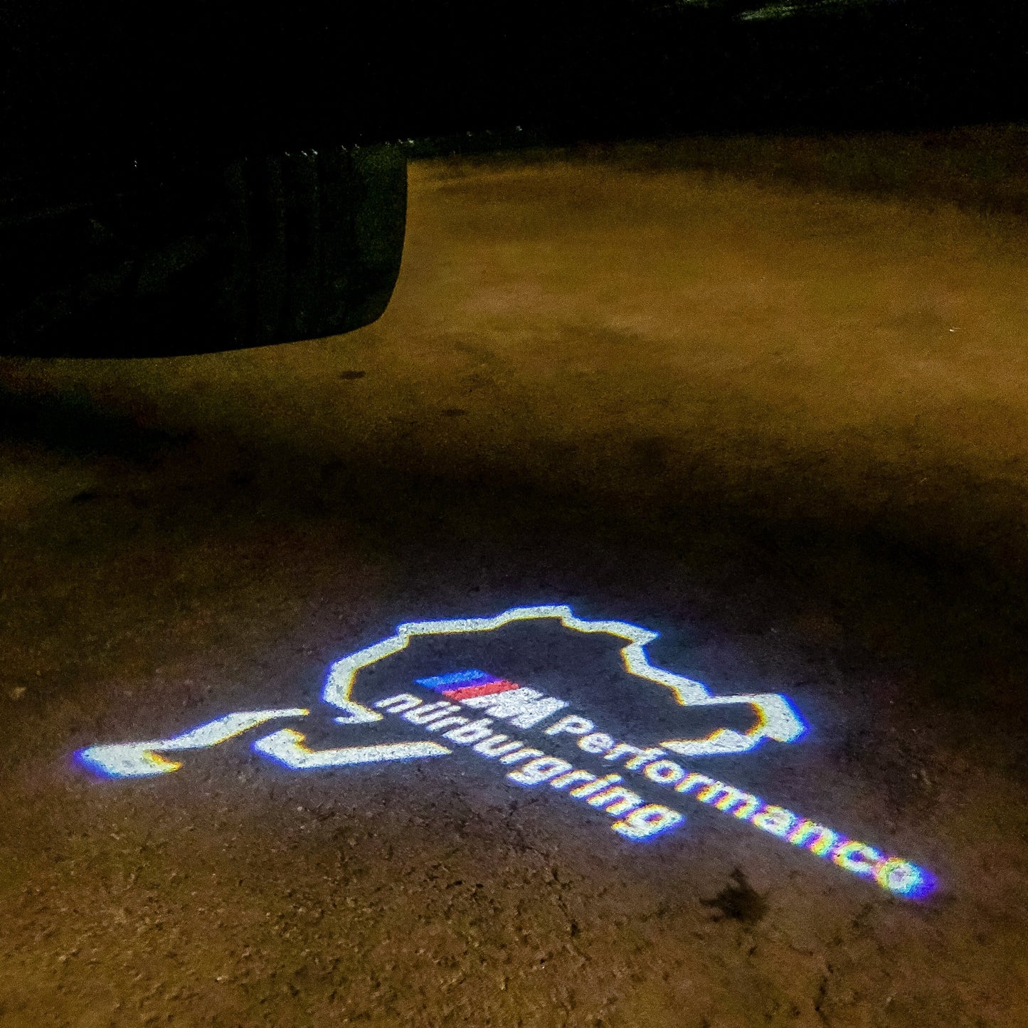 BMW NÜRBURGRING LOGO PROJECTOT LIGHTS Nr.09 (quantity 1 = 1 sets/2 door lights)