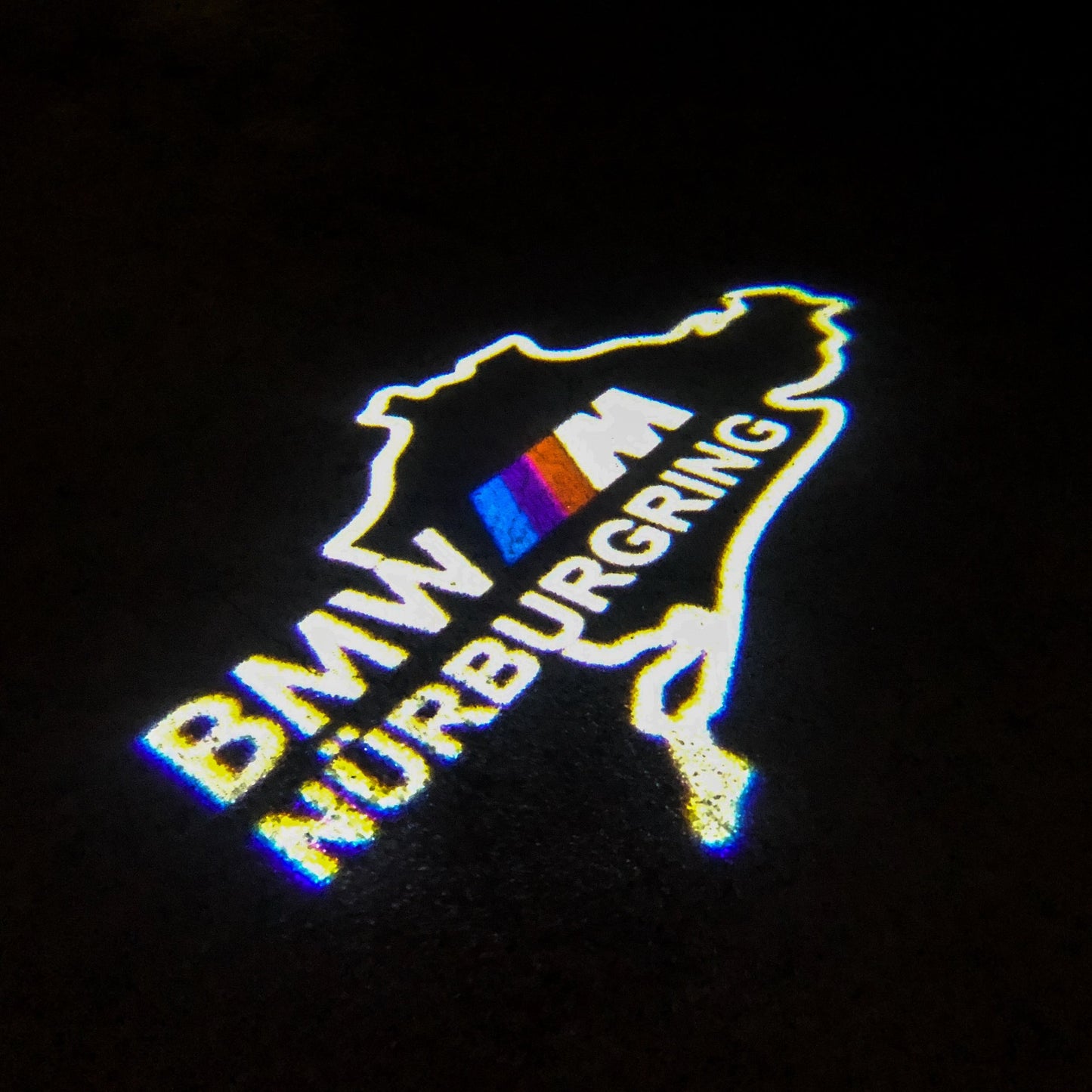 BMW NÜRBURGRING LOGO PROJECTOT LIGHTS Nr.08 (quantity 1 = 1 sets/2 door lights)