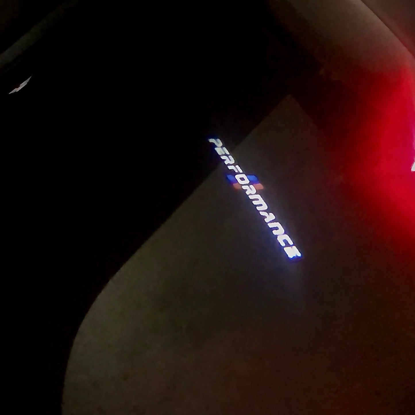 BMW M PERFORMACE LOGO PROJECTOT LIGHTS Nr.14 (quantity 1 = 1 sets/2 door lights)