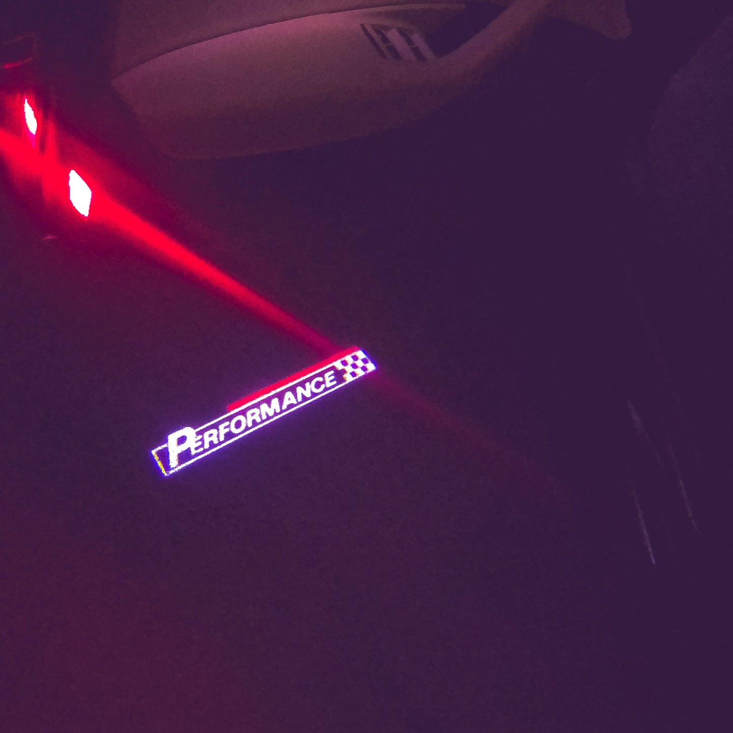 BMW M PERFORMACE LOGO PROJECTOT LIGHTS Nr.22 (quantity 1 = 1 sets/2 door lights)