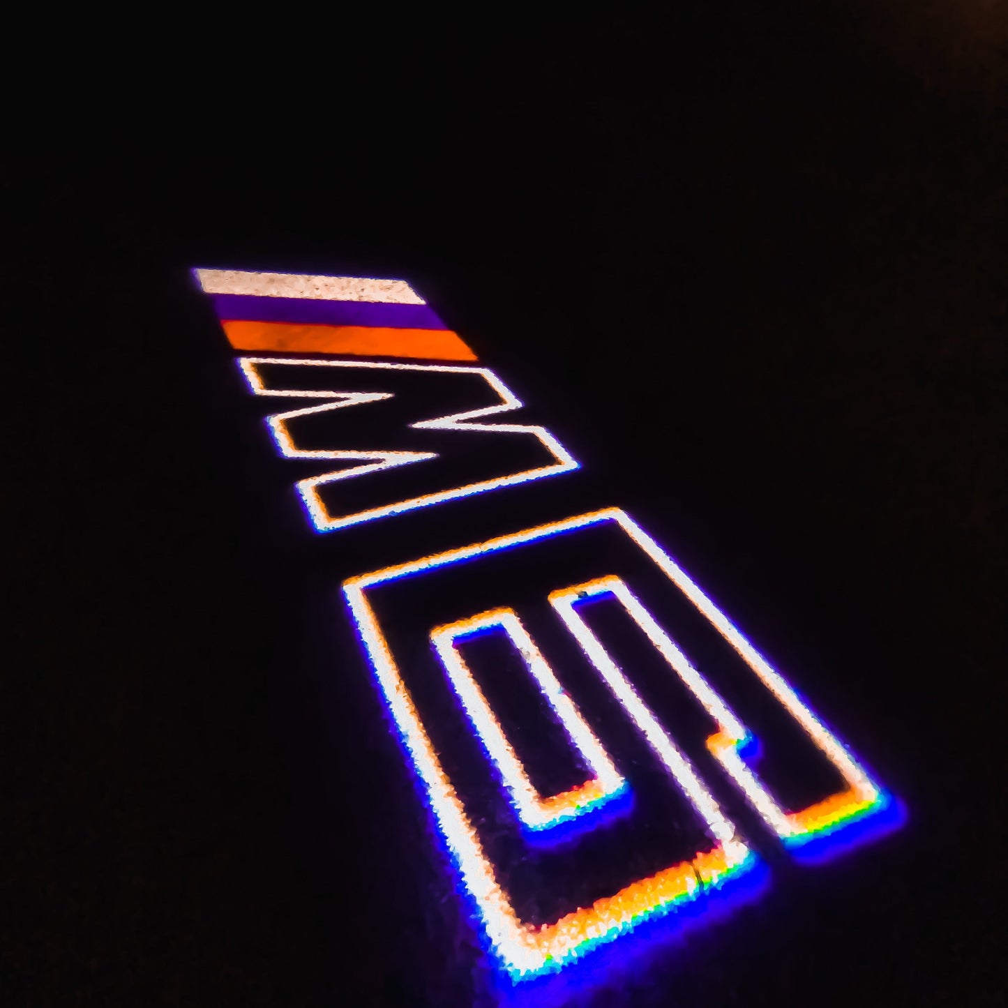 BMW M6 LOGO PROJECTOT LIGHTS Nr.04 (quantity 1 = 1 sets/2 door lights)