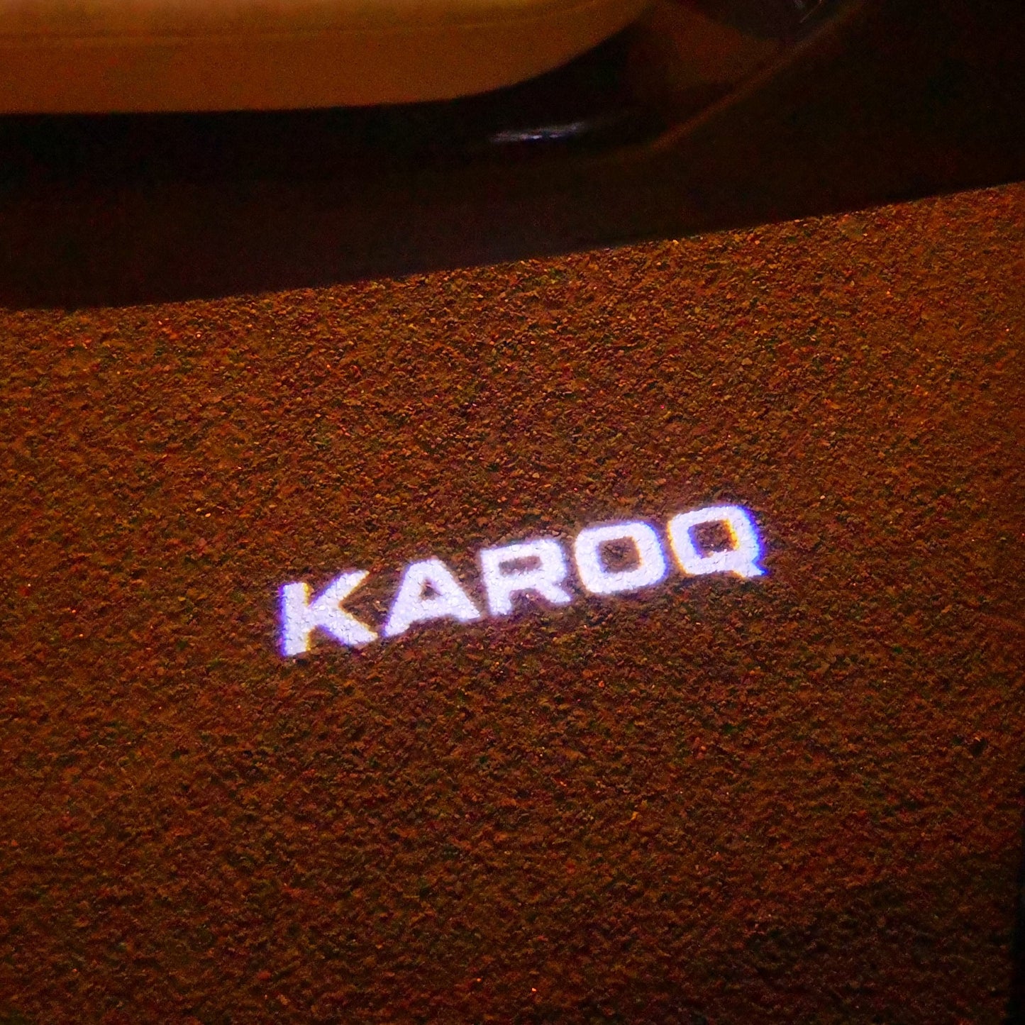 SKODA KAROQ LOGO LIGHTS Nr.115 (quantity 1 = 2 Logo Film / 2 door lights)