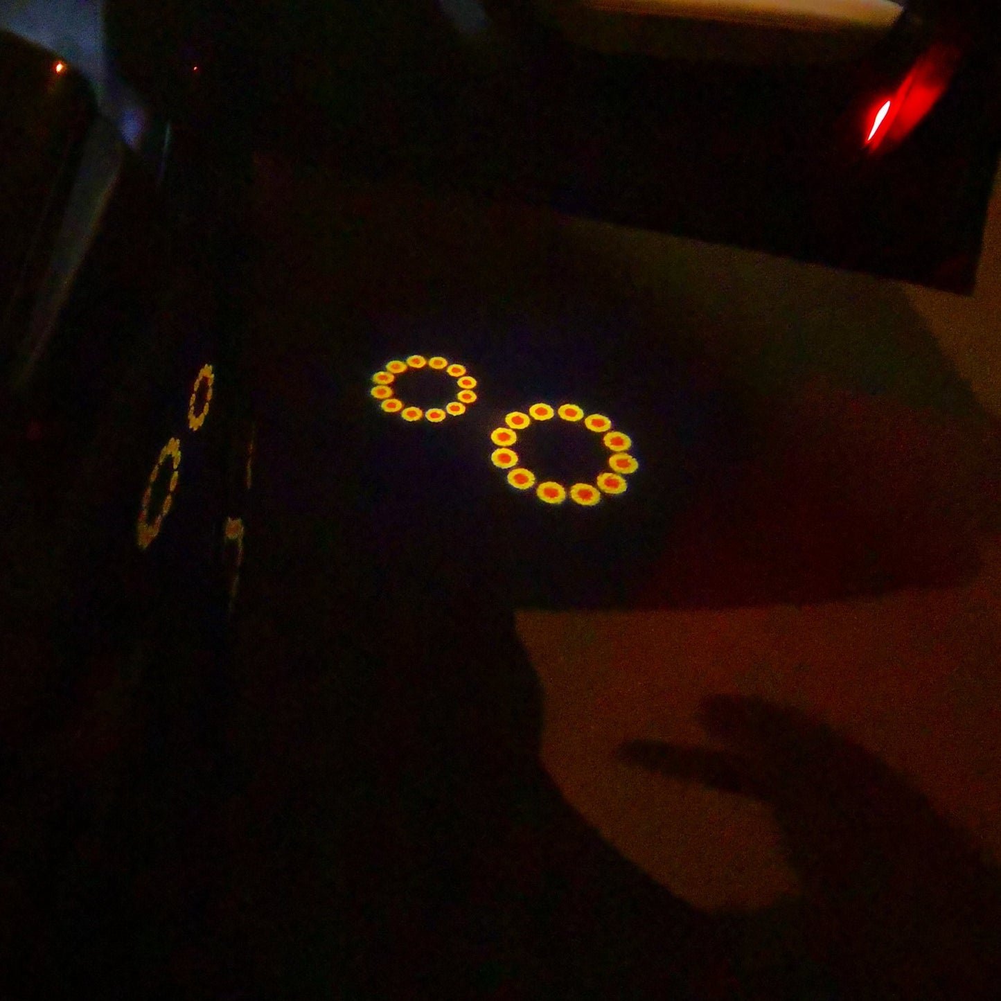GTR-R35 LOGO PROJECTOT LIGHTS Nr.08 (quantity 1 = 2 Logo Films /2 door lights)
