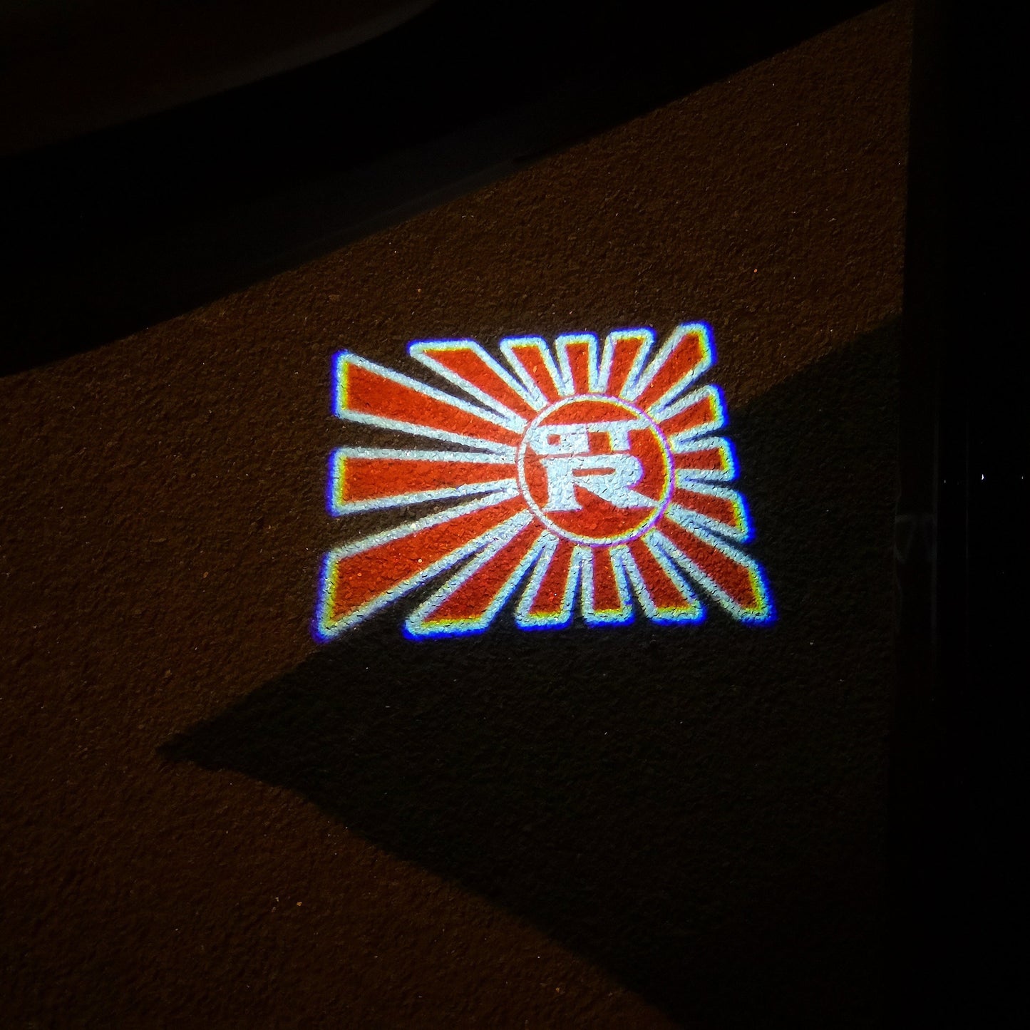 GTR R35 PROJECTOT LIGHTS Nr.03 (quantity 1 = 2 Logo Films /2 door lights)