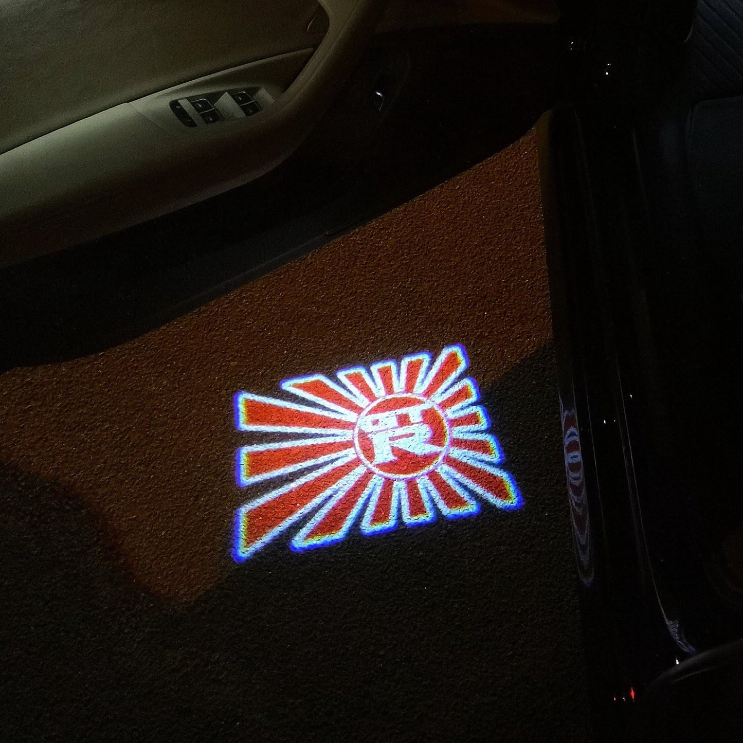 GTR R35 PROJECTOT LIGHTS Nr.03 (quantity 1 = 2 Logo Films /2 door lights)
