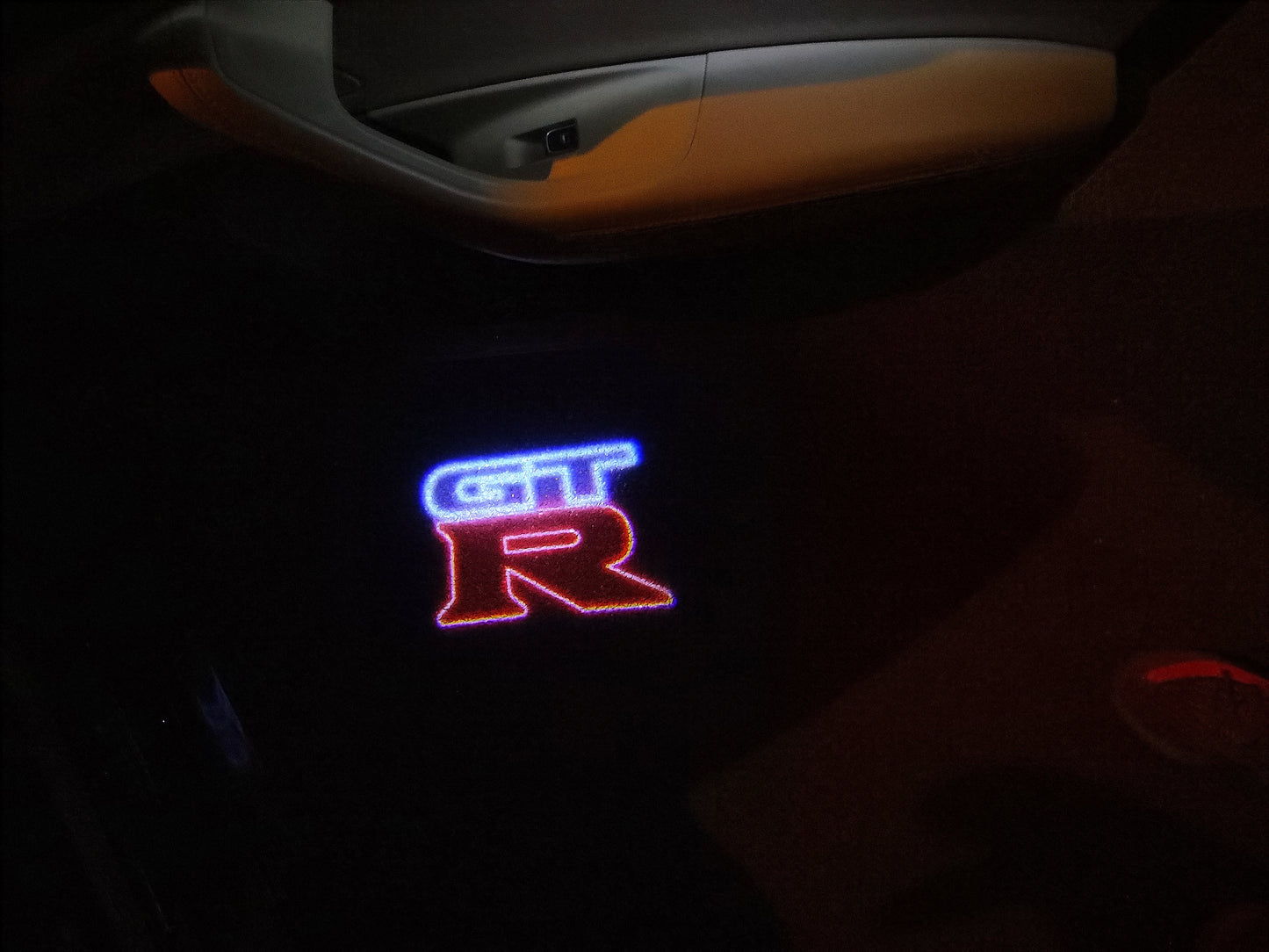 GTR PROJECTOT LIGHTS Nr.04 (quantity 1 = 2 Logo Films /2 door lights)