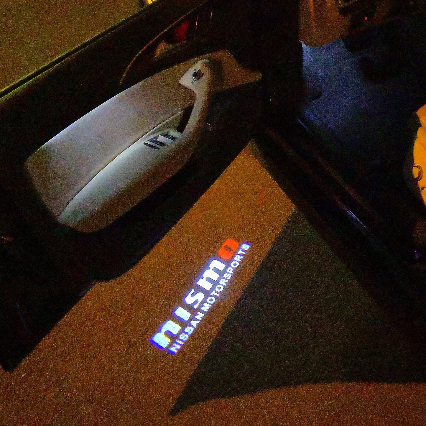 GTR-R35 NISMO LOGO PROJECTOT LIGHTS Nr.13(quantity 1 = 2 Logo Films /2 door lights)