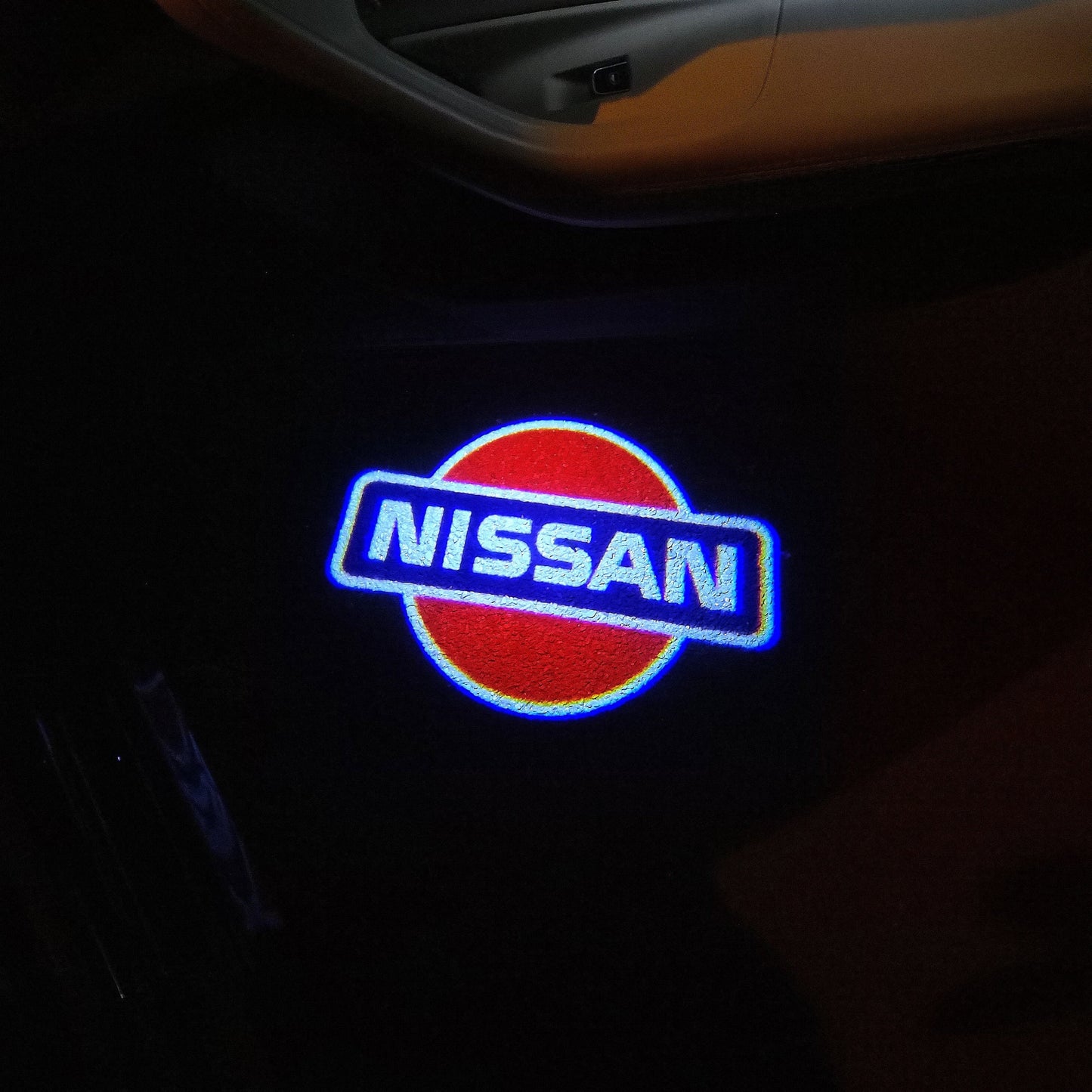 NISSAN PROJECTOT LIGHTS Nr.14(quantity 1 = 2 Logo Films /2 door lights)