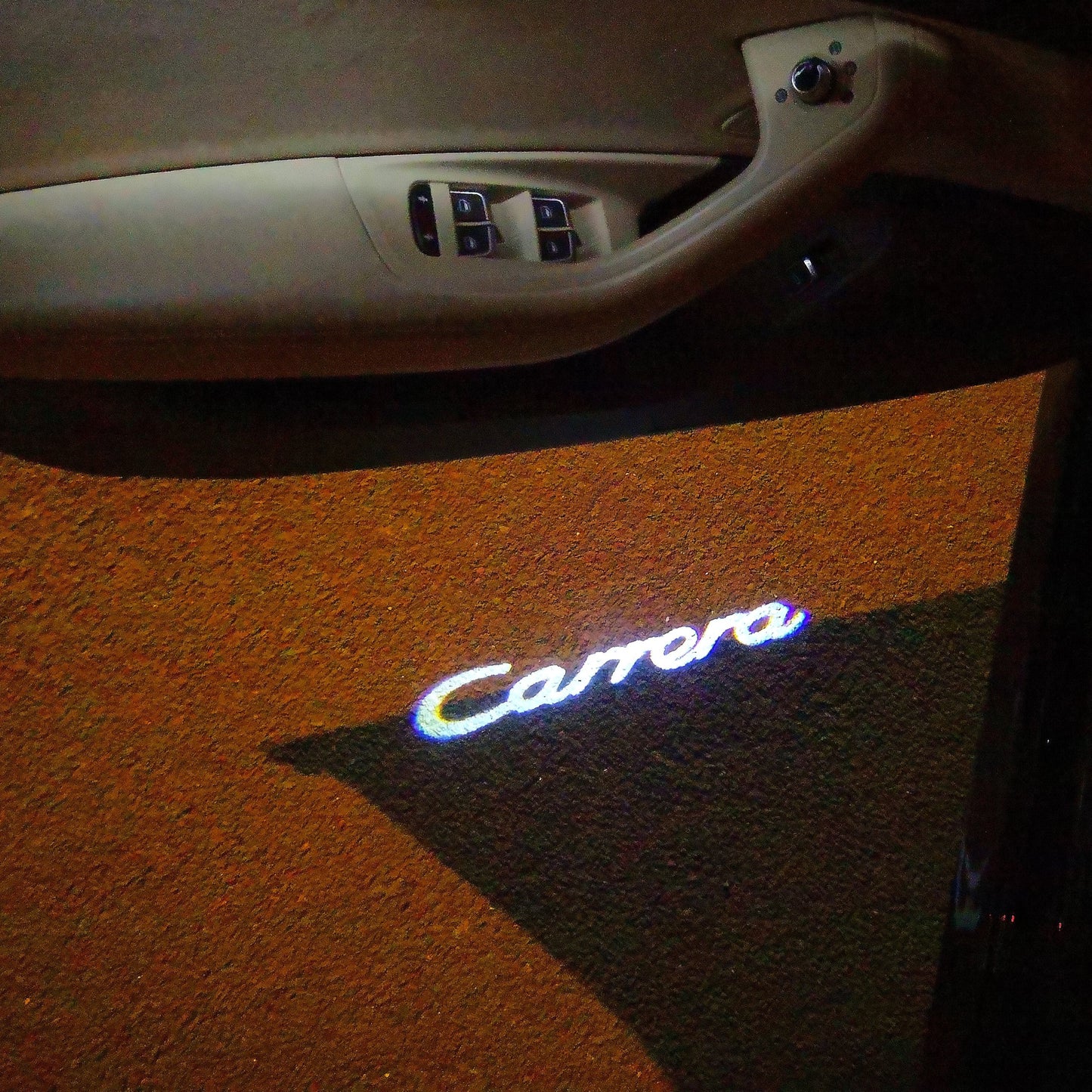 PORSCHE Carrera LOGO PROJECTOT LIGHTS Nr.33 (quantity 1 = 2 Logo Film / 2 door lights)
