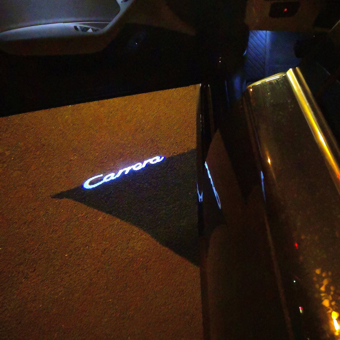 PORSCHE Carrera LOGO PROJECTOT LIGHTS Nr.33 (quantity 1 = 2 Logo Film / 2 door lights)