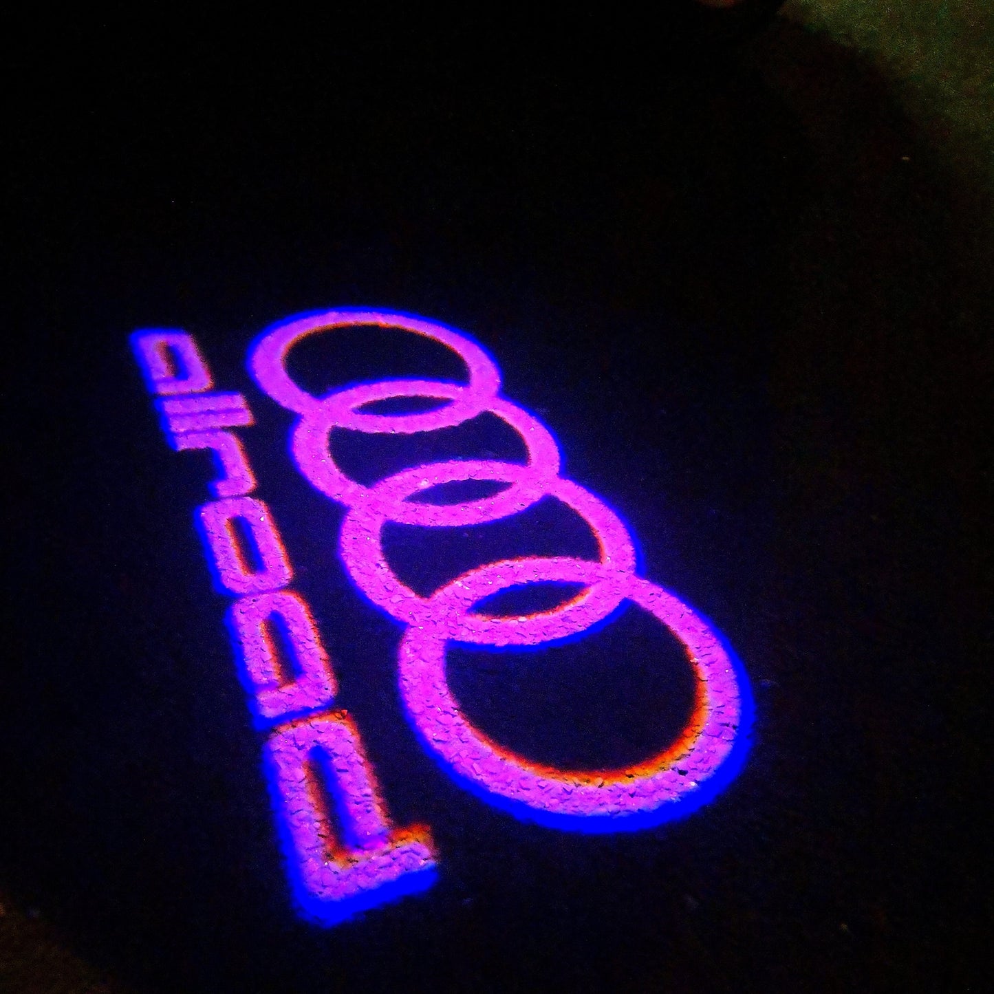 AUDI ALLROAD LOGO PROJECTOT LIGHTS Nr.153 (quantity 1 = 2 Logo Films /2 door lights)