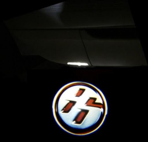 TOYOTA GT86 LOGO PROJECROTR LIGHTS Nr.08 Logo ( quantity 1 = 1 sets/2 door lights)