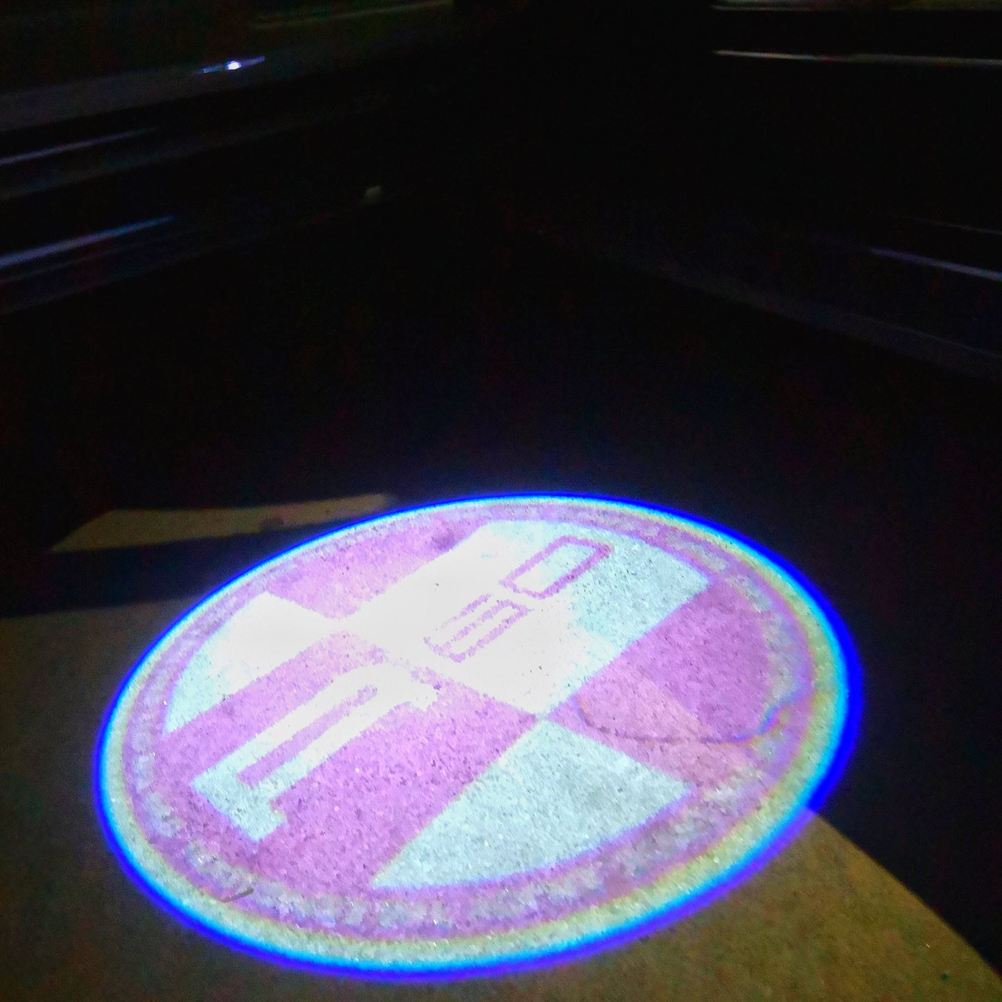 MINI R 60 LOGO PROJECROTR LIGHTS Nr.154 (quantity 1 = 2 Logo Film / 2 door lights)