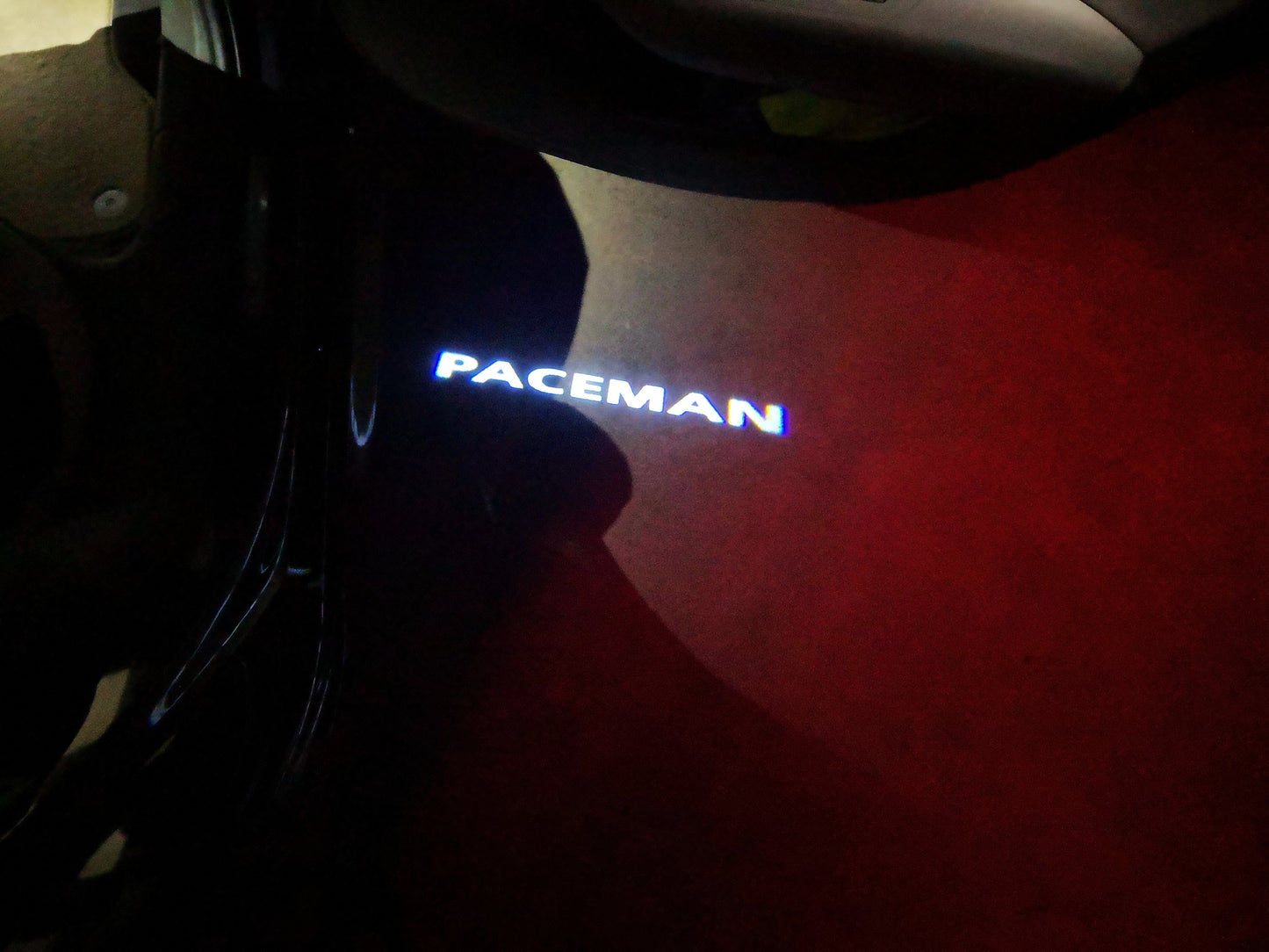 MINI PACEMAN LOGO PROJECROTR LIGHTS Nr.72 (quantity 1 = 2 Logo Film / 2 door lights)