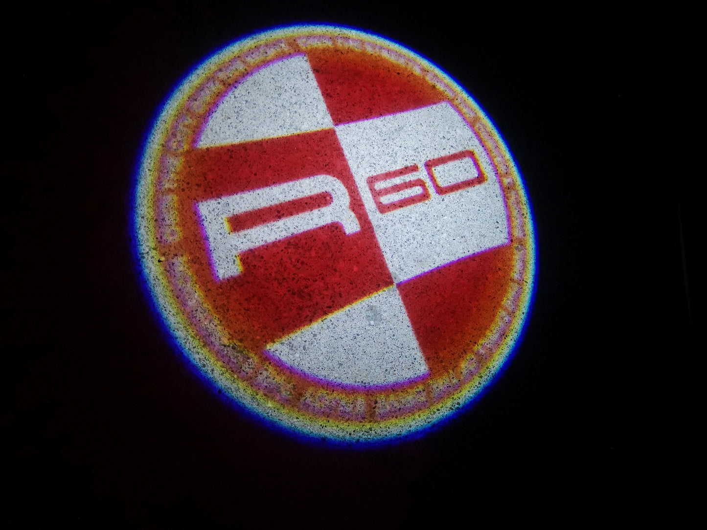 MINI R 60 LOGO PROJECROTR LIGHTS Nr.155 (quantity 1 = 2 Logo Film / 2 door lights)