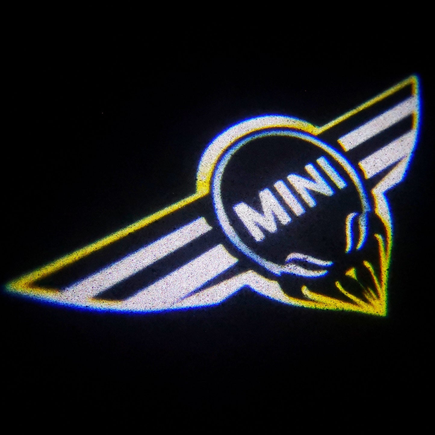 MINI ORIGINAL LOGO PROJECROTR LIGHTS Nr.14 (quantity 1 = 2 Logo Film / 2 door lights)