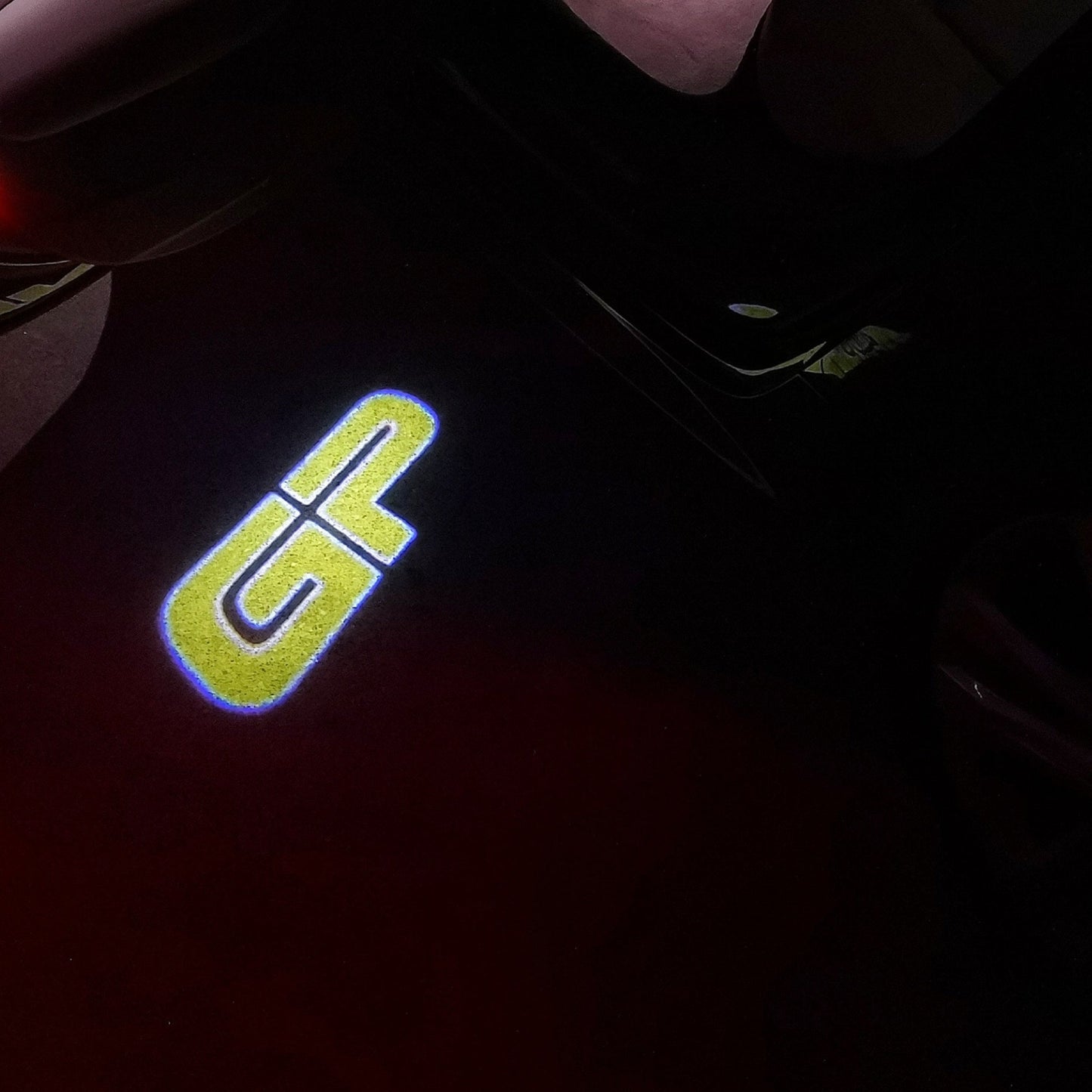 MINI GP LOGO PROJECROTR LIGHTS Nr.121 (quantity 1 = 2 Logo Film / 2 door lights)
