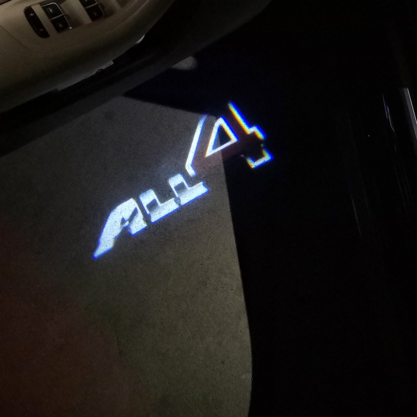 MINI ALL 4 LOGO PROJECROTR LIGHTS Nr.51 (quantity 1 = 2 Logo Film / 2 door lights)