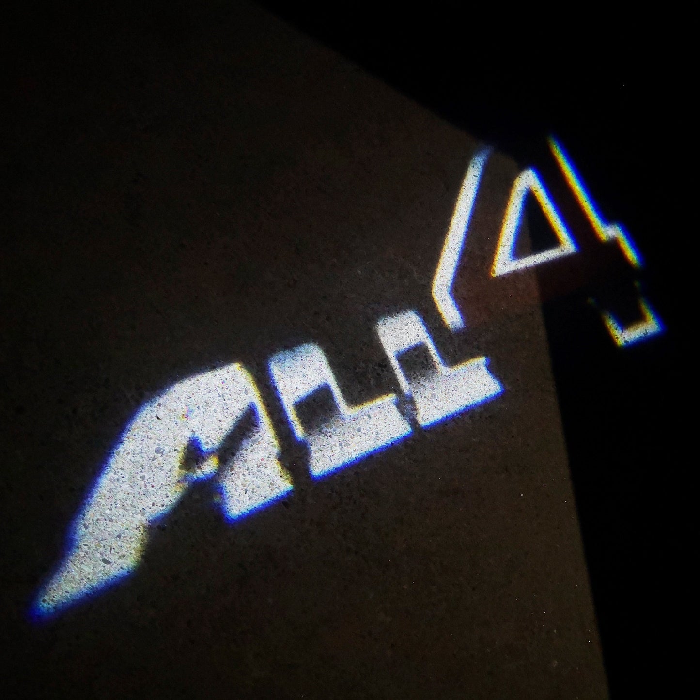 MINI ALL 4 LOGO PROJECROTR LIGHTS Nr.51 (quantity 1 = 2 Logo Film / 2 door lights)