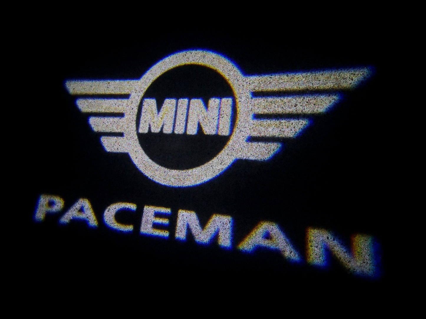 MINI PACEMAN LOGO PROJECROTR LIGHTS Nr.138 (quantity 1 = 2 Logo Film / 2 door lights)