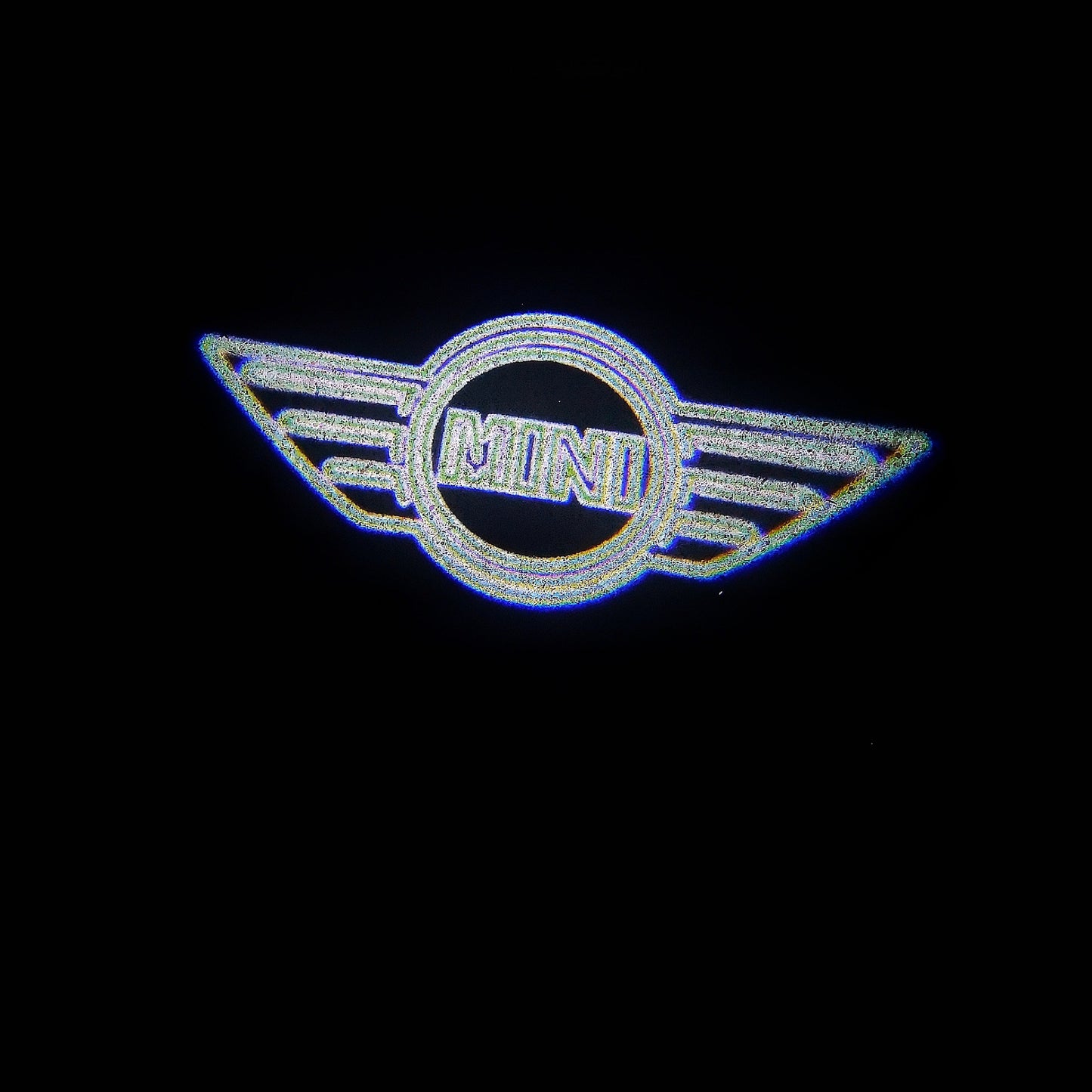 MINI ORIGINAL LOGO PROJECROTR LIGHTS Nr.20 (quantity 1 = 2 Logo Film / 2 door lights)