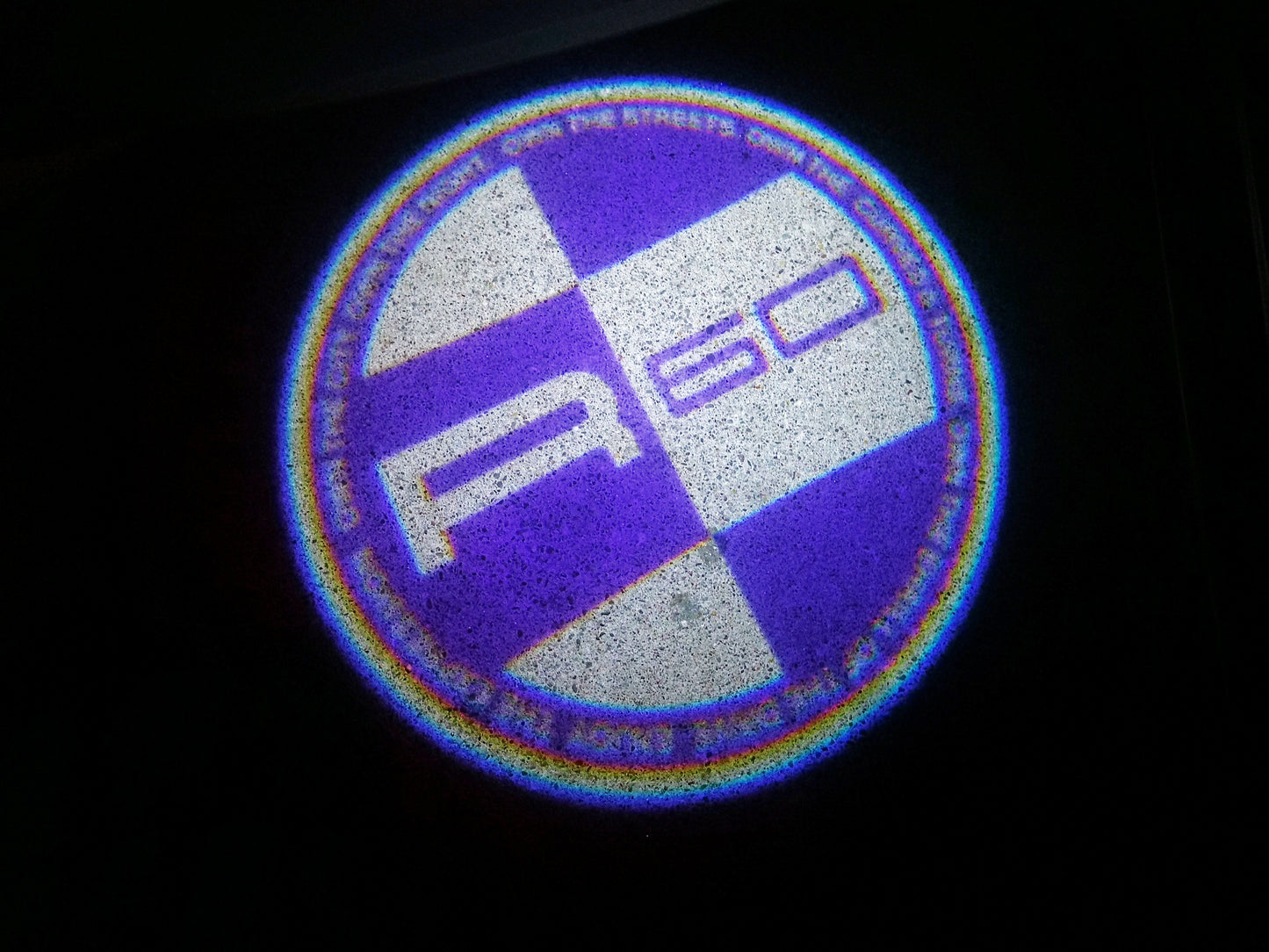 MINI R 60 LOGO PROJECROTR LIGHTS Nr.151 (quantity 1 = 2 Logo Film / 2 door lights)