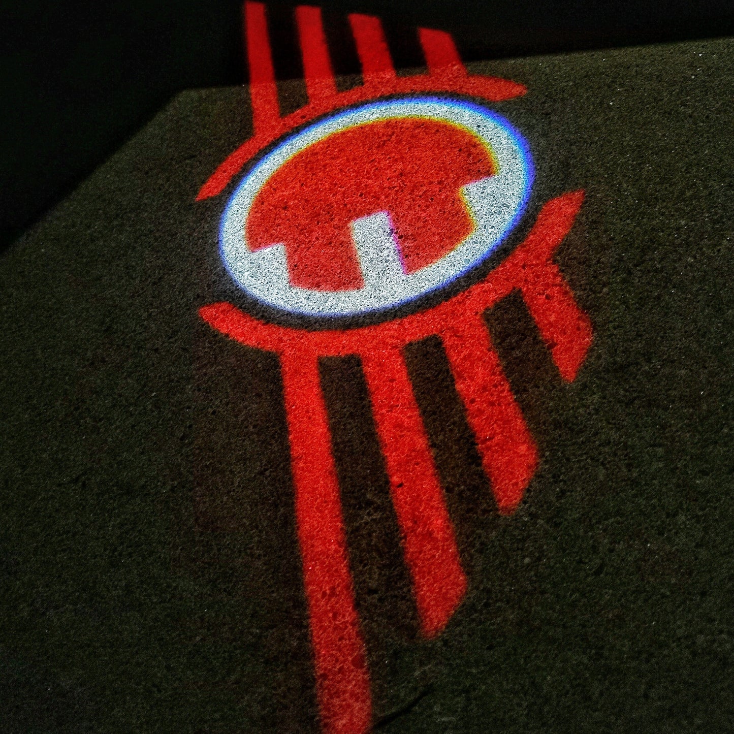MINI ELECTRIC LOGO PROJECROTR LIGHTS Nr.99 (quantity 1 = 2 Logo Film / 2 door lights)