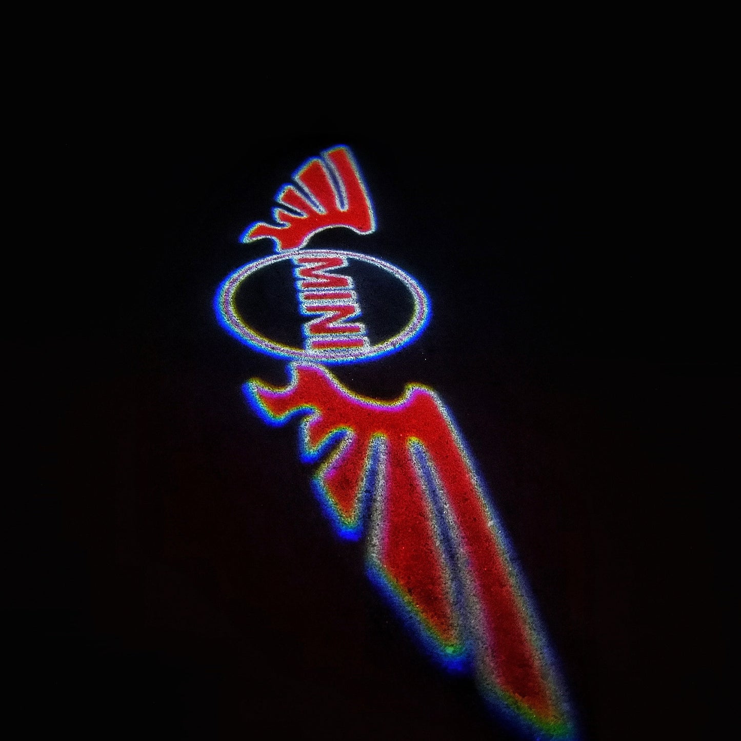MINI ORIGINAL LOGO PROJECROTR LIGHTS Nr.50 (quantity 1 = 2 Logo Film / 2 door lights)