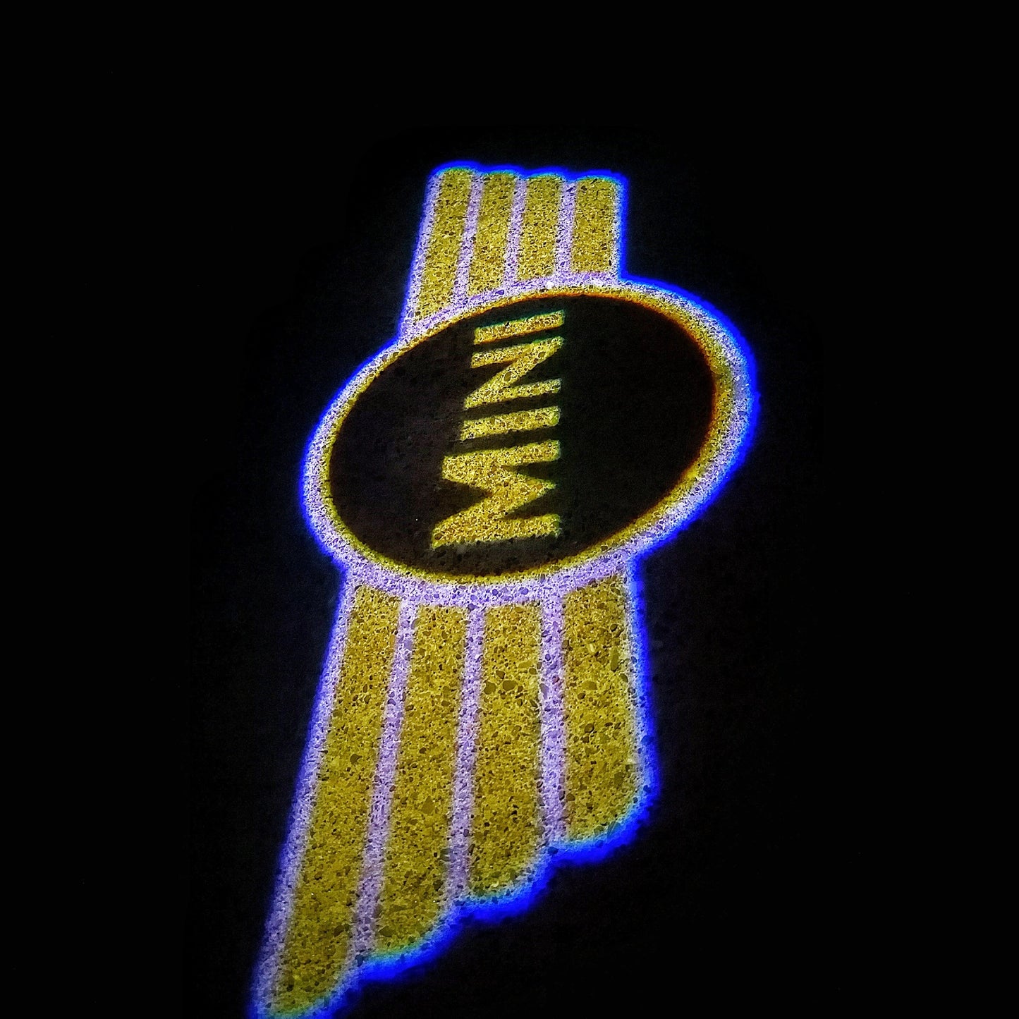 MINI ORIGINAL LOGO PROJECROTR LIGHTS Nr.24 (quantity 1 = 2 Logo Film / 2 door lights)