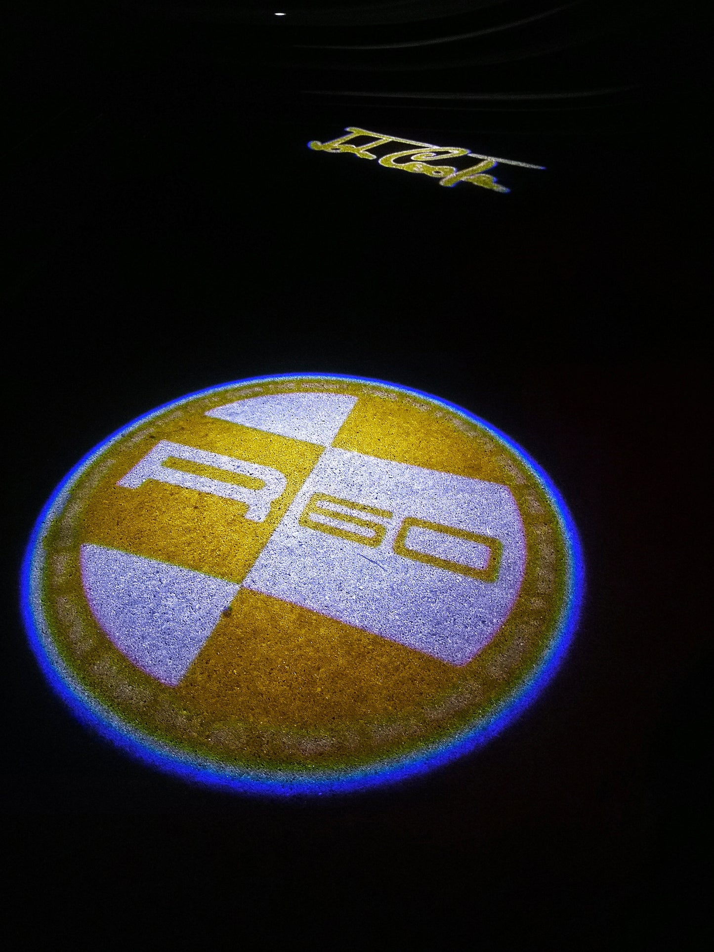 MINI R 60 LOGO PROJECROTR LIGHTS Nr.153 (quantity 1 = 2 Logo Film / 2 door lights)