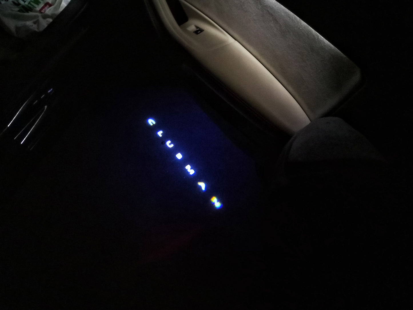 MINI CLUBMAN LOGO PROJECROTR LIGHTS Nr.71 (quantity 1 = 2 Logo Film / 2 door lights)