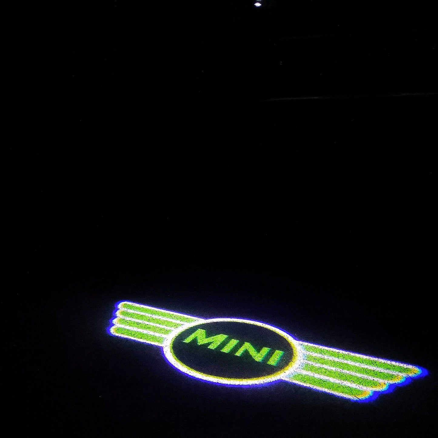 MINI ORIGINAL LOGO PROJECROTR LIGHTS Nr.25 (quantity 1 = 2 Logo Film / 2 door lights)