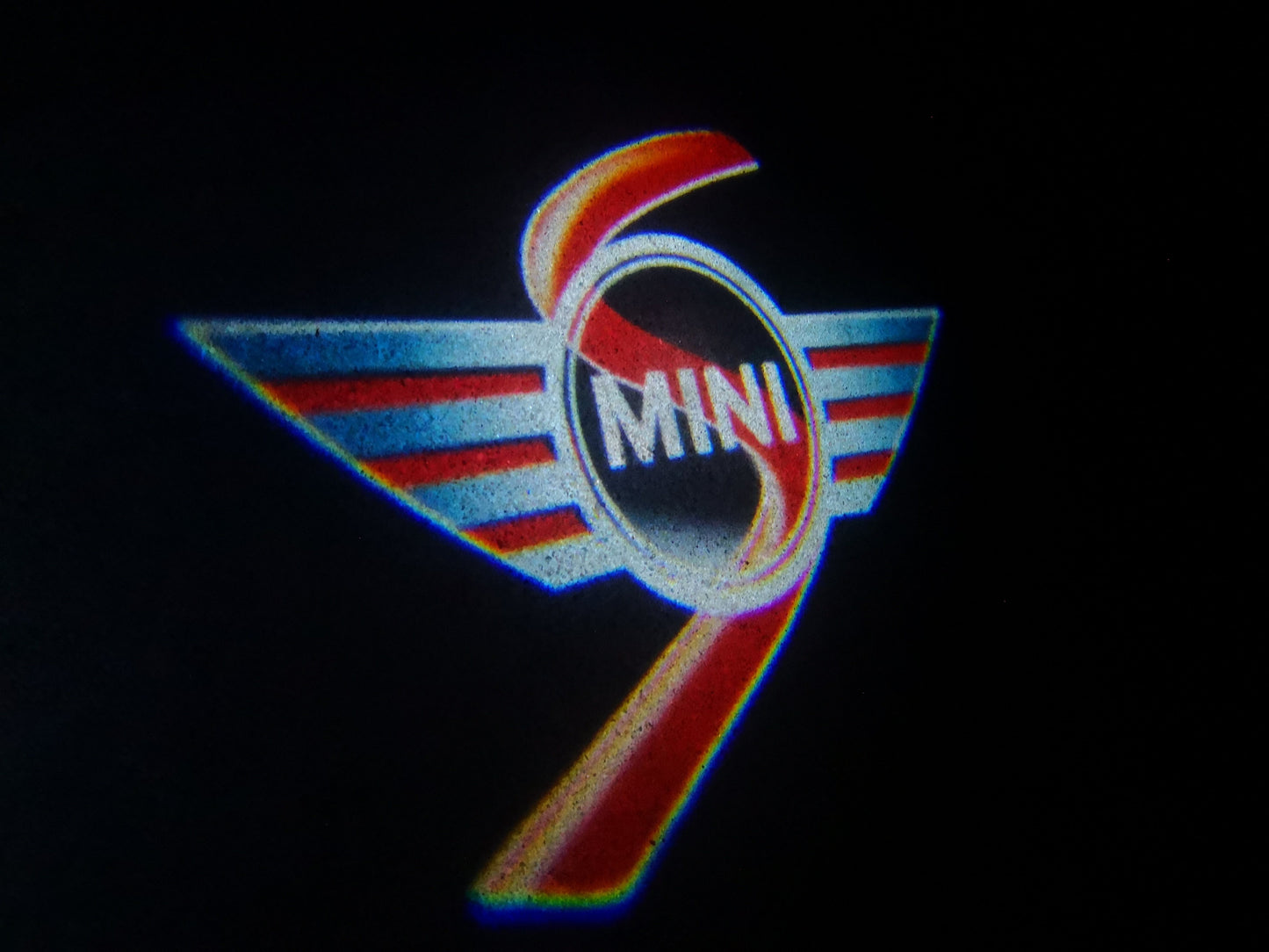 MINI S LOGO PROJECROTR LIGHTS Nr.53 (quantity 1 = 2 Logo Film / 2 door lights)