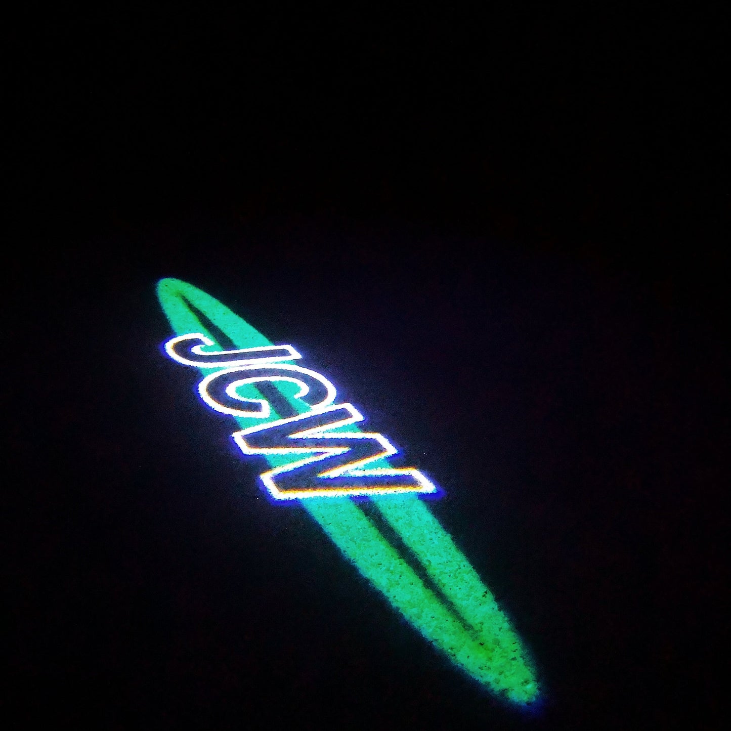 MINI JCW LOGO PROJECROTR LIGHTS Nr.115 (quantity 1 = 2 Logo Film / 2 door lights)