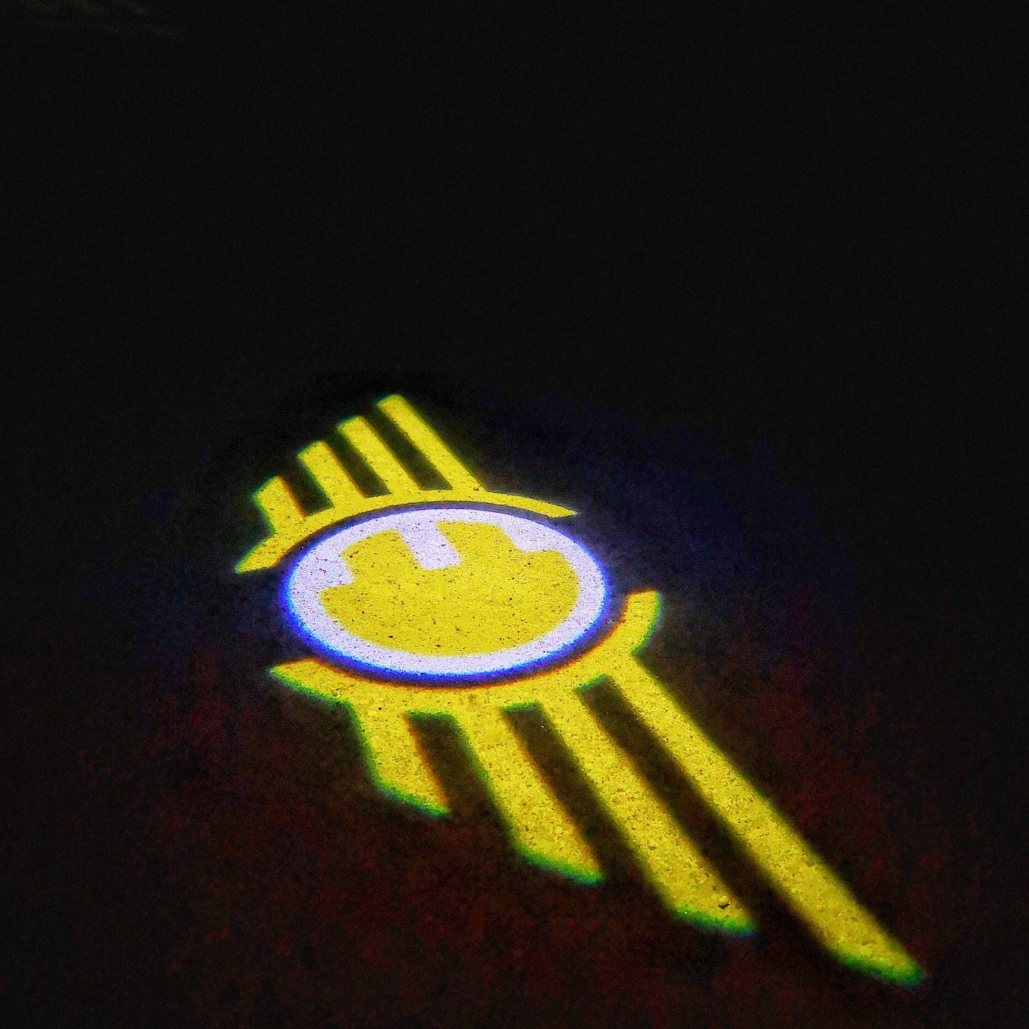 MINI ELECTRIC LOGO PROJECROTR LIGHTS Nr.102 (quantity 1 = 2 Logo Film / 2 door lights)