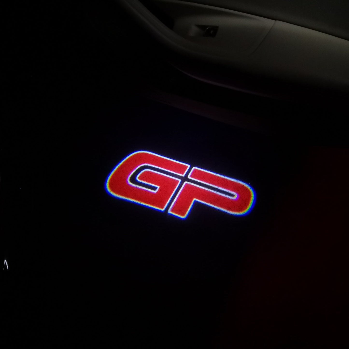MINI GP LOGO PROJECROTR LIGHTS Nr.122 (quantity 1 = 2 Logo Film / 2 door lights)