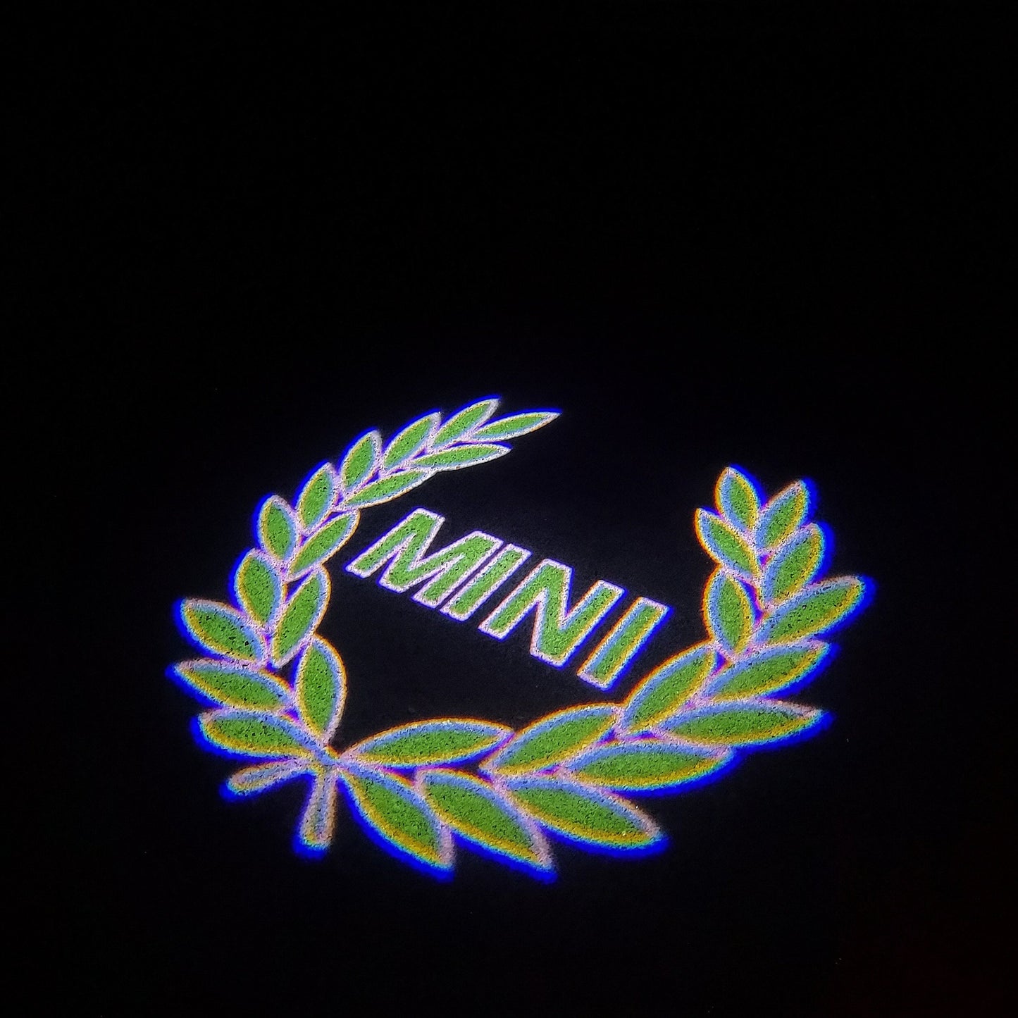 MINI ORIGINAL LOGO PROJECROTR LIGHTS Nr.90 (quantity 1 = 2 Logo Film / 2 door lights)