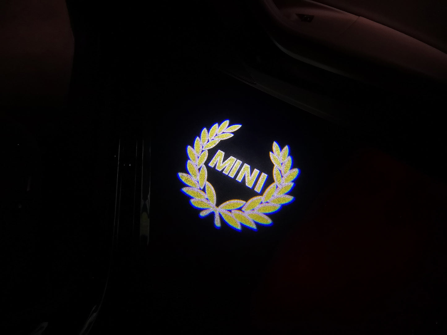 MINI ORIGINAL LOGO PROJECROTR LIGHTS Nr.88 (quantity 1 = 2 Logo Film / 2 door lights)
