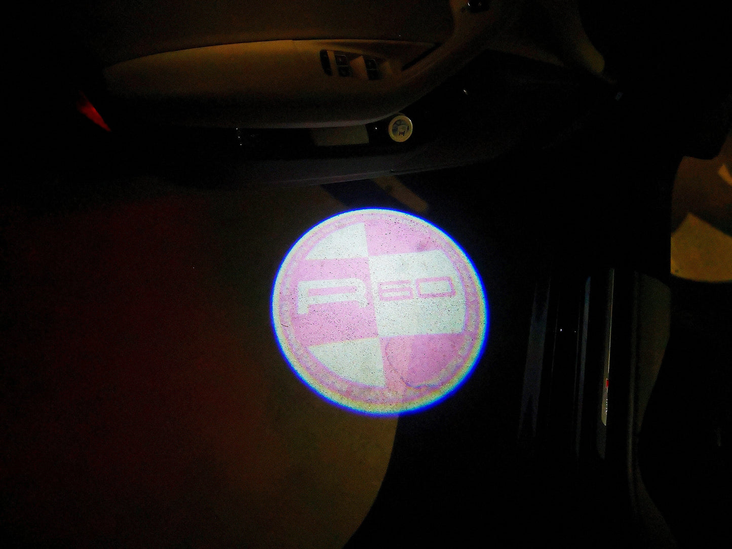 MINI R 60 LOGO PROJECROTR LIGHTS Nr.154 (quantity 1 = 2 Logo Film / 2 door lights)